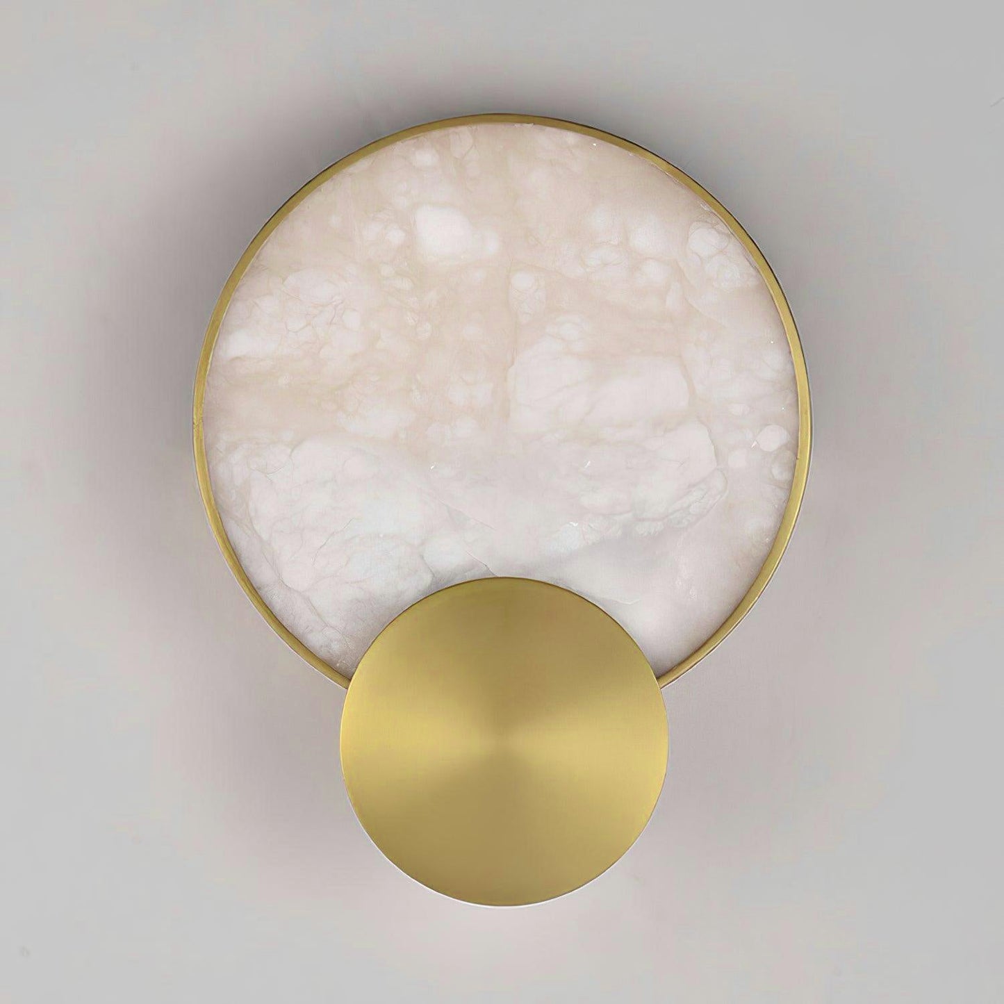 Terra Svet Wall Lamp | Metal & Alabaster | Set of 2