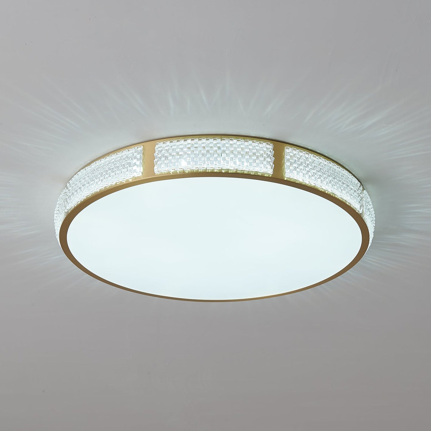 Tessera Ceiling Light | Brass Frame | 30cm, 40cm, 50cm Sizes