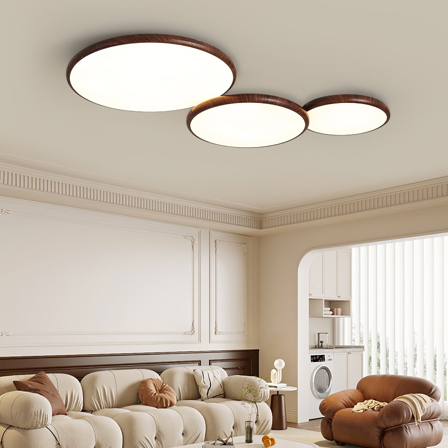 Geometry Shape Ceiling Lamp | Acrylic & Metal | Multiple Sizes Available