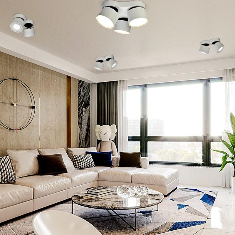 Rotating Spotlight | Integrated LED | Black or White