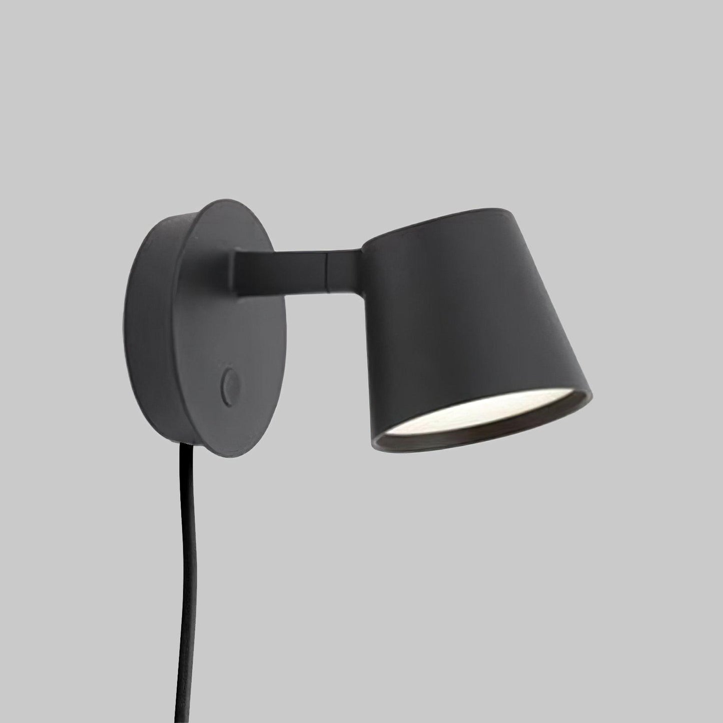 Wall Lamp Set | Adjustable Aluminum & Acrylic | Black, White, Red