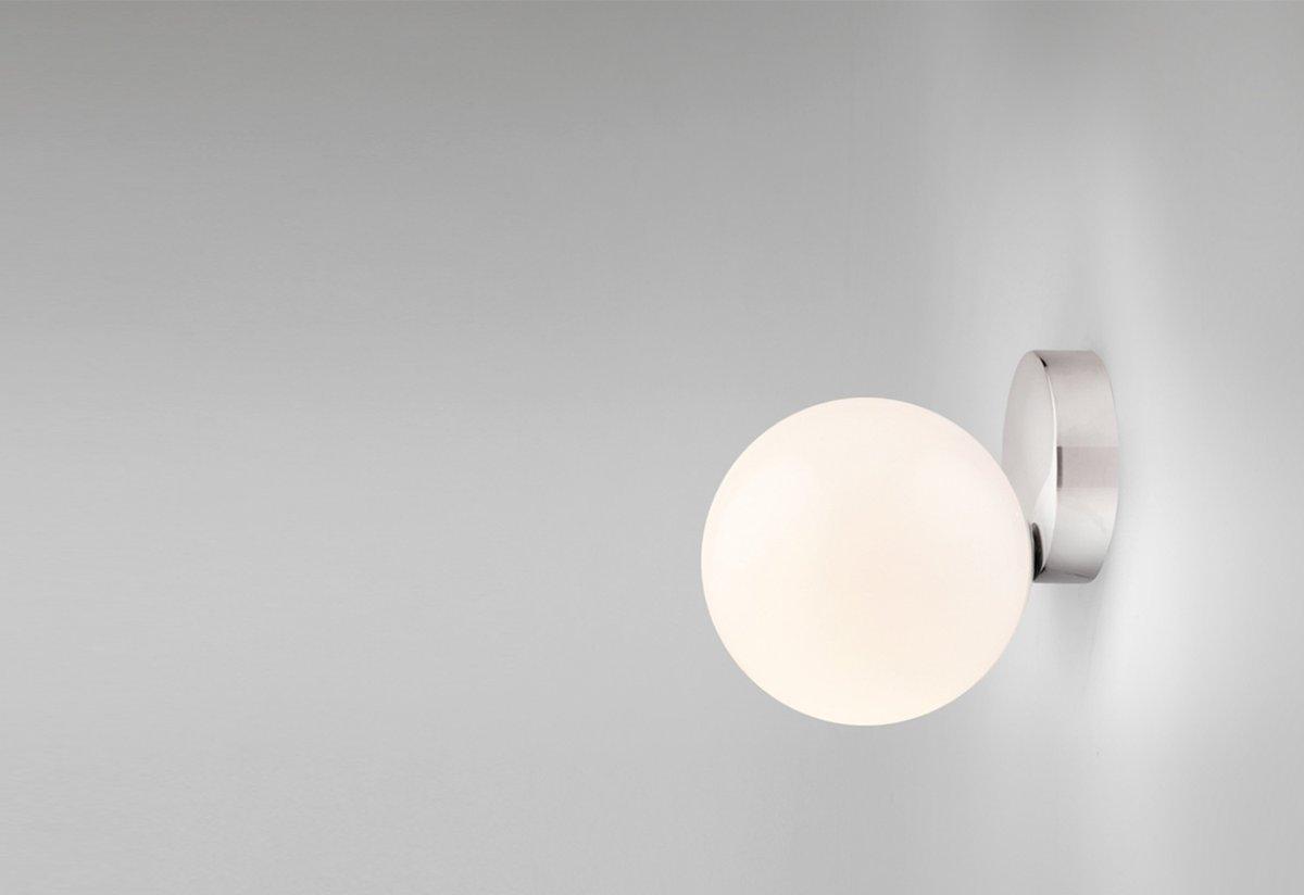 Wall Lamp Set | Metal & Glass | Gold & White