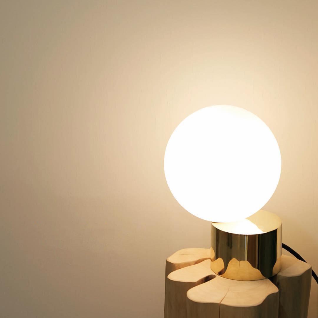 Table Lamp | Metal & Glass | Gold Finish