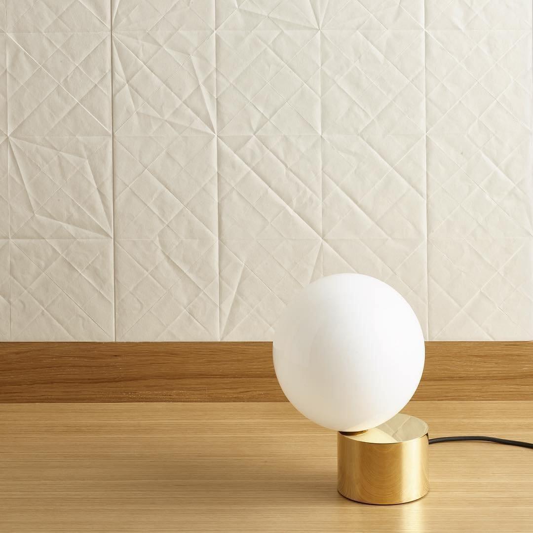 Table Lamp | Metal & Glass | Gold Finish