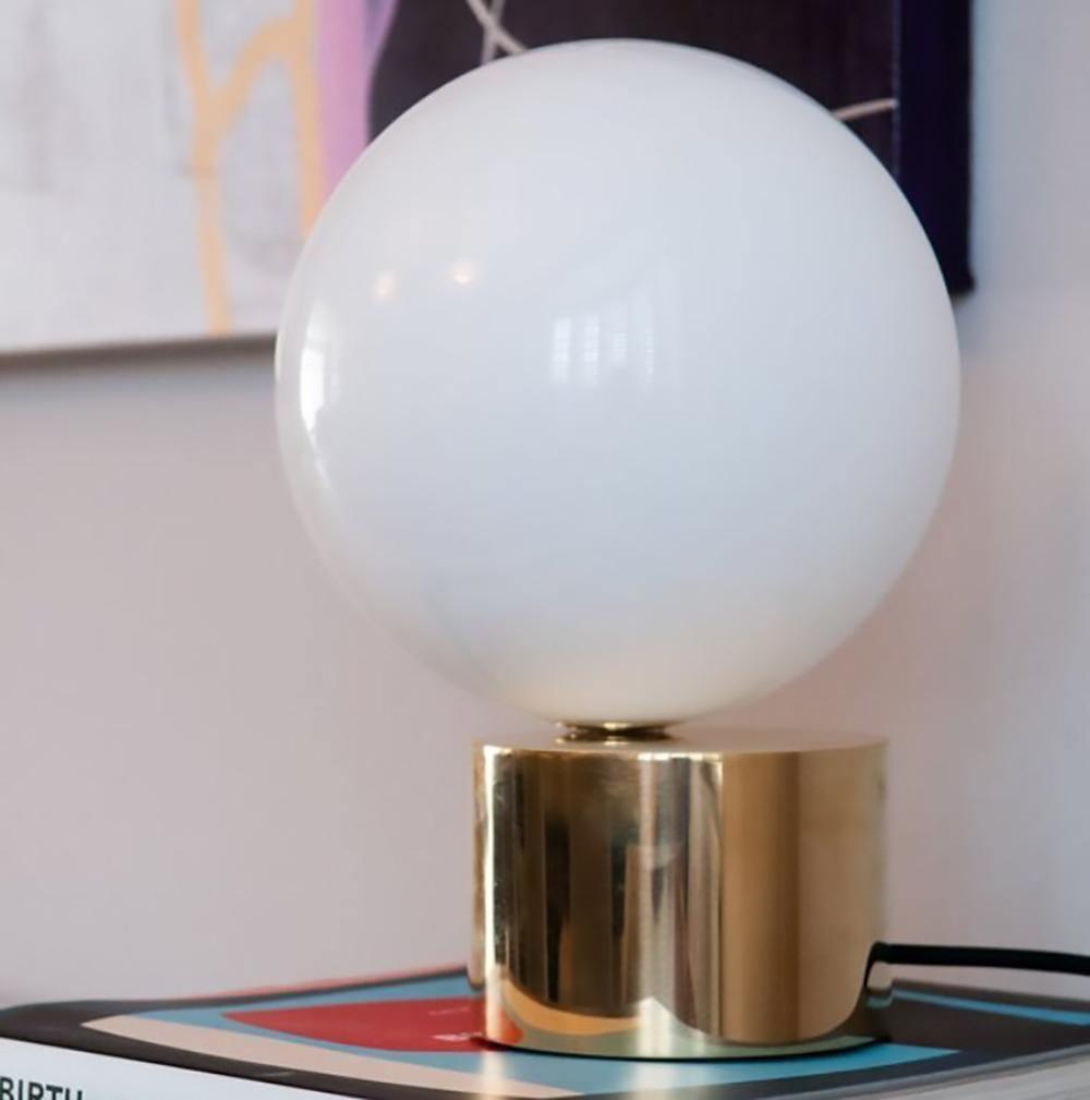 Table Lamp | Metal & Glass | Gold Finish