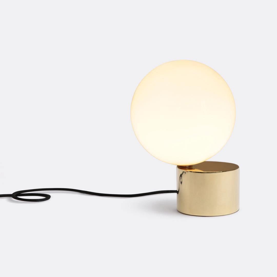 Table Lamp | Metal & Glass | Gold Finish