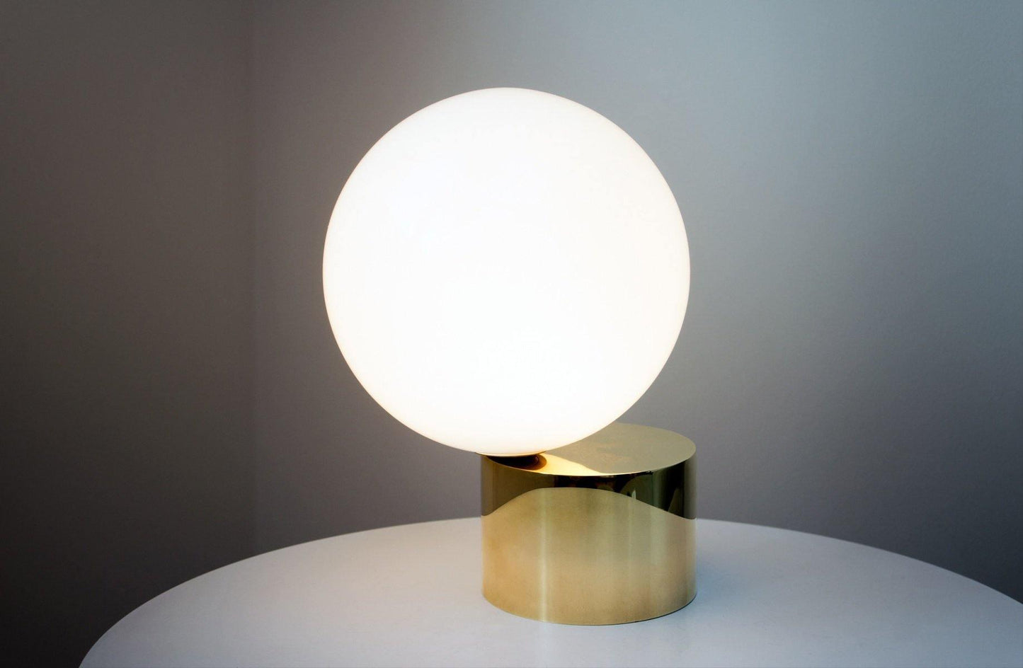 Table Lamp | Metal & Glass | Gold Finish