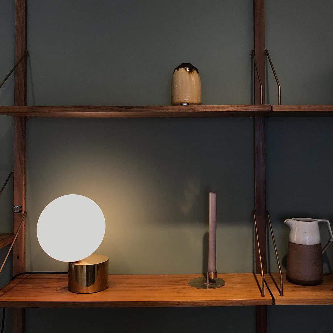 Table Lamp | Metal & Glass | Gold Finish