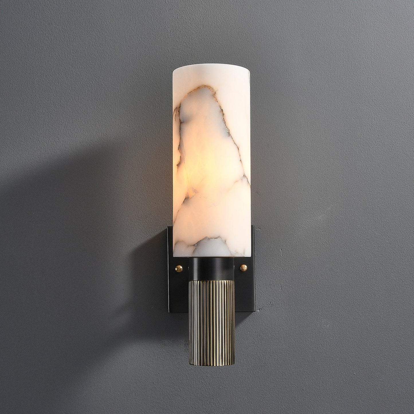 Alabaster Wall Sconce | Natural Stone | Set of 2