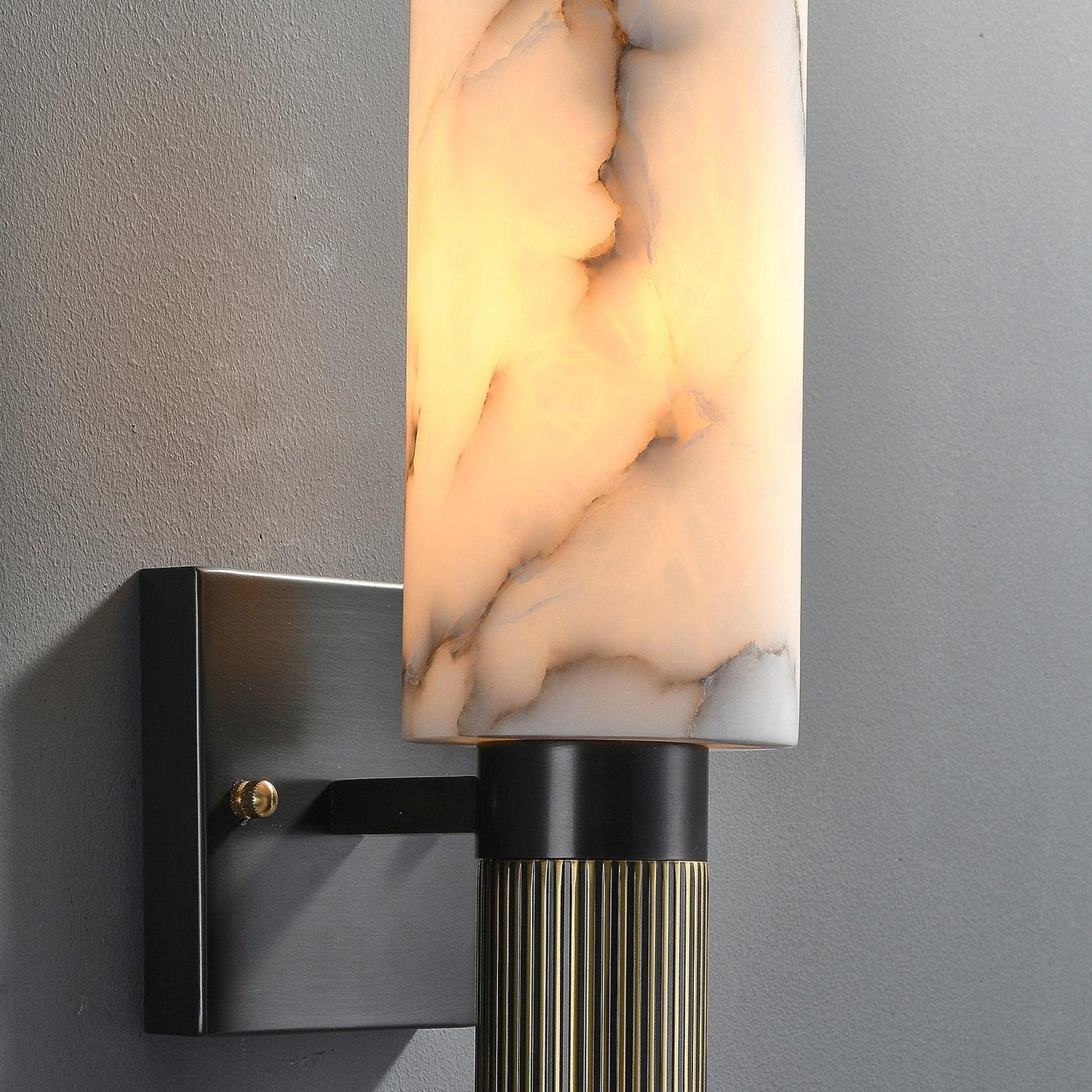 Alabaster Wall Sconce | Natural Stone | Set of 2