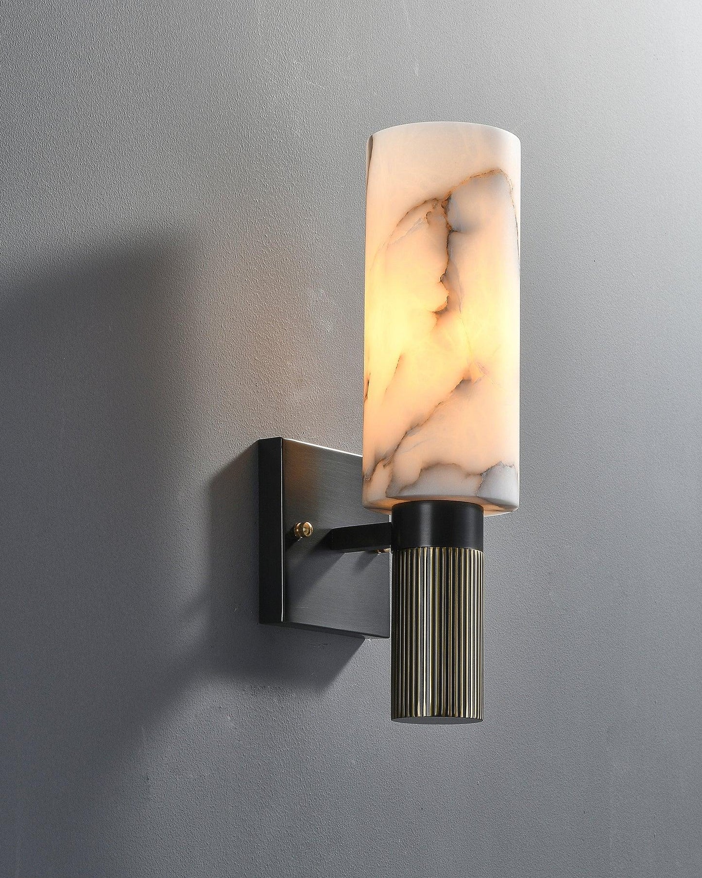 Alabaster Wall Sconce | Natural Stone | Set of 2
