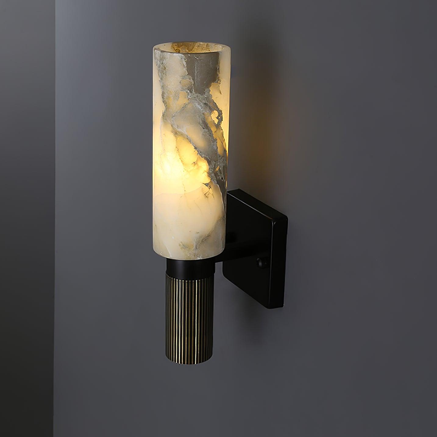 Alabaster Wall Sconce | Natural Stone | Set of 2