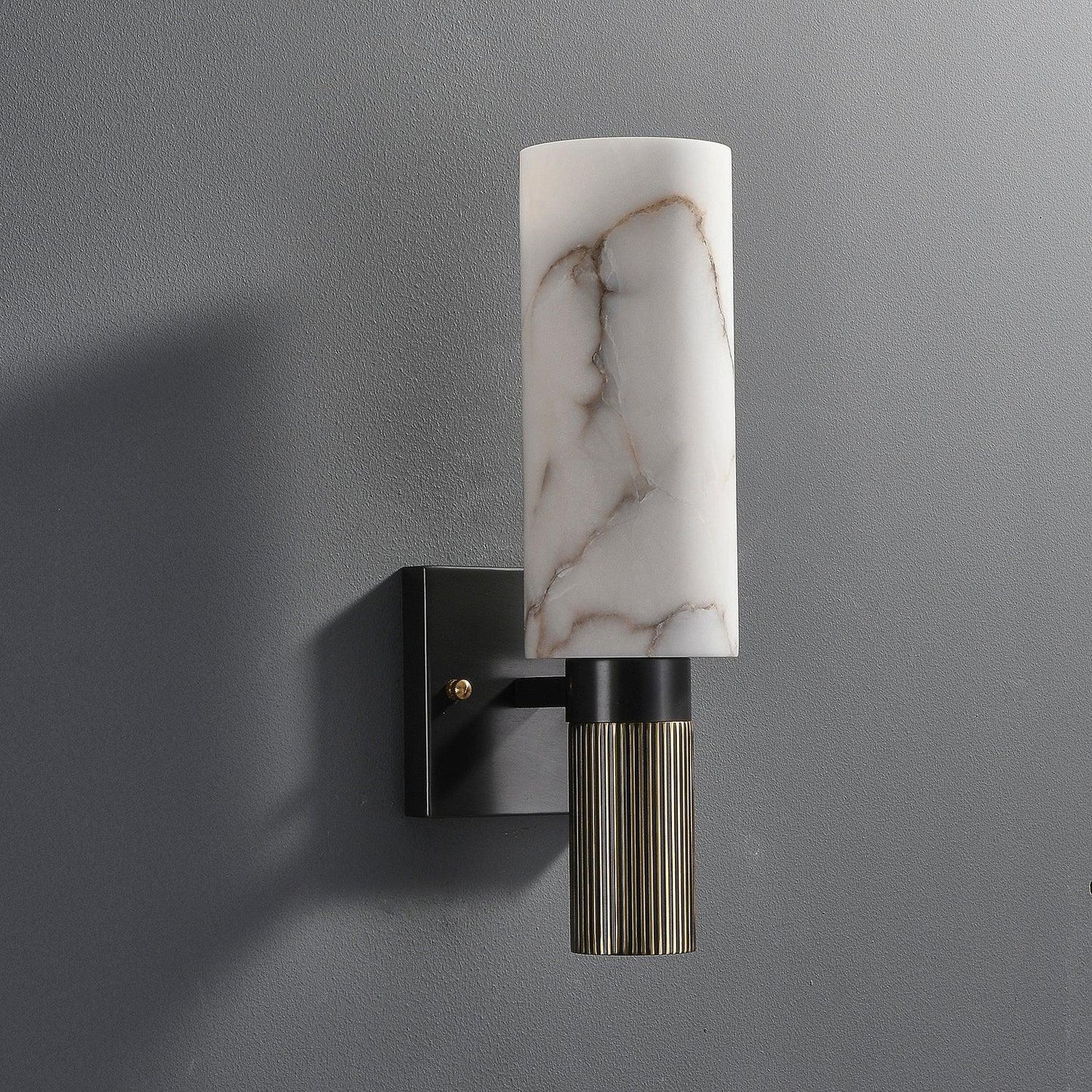 Alabaster Wall Sconce | Natural Stone | Set of 2