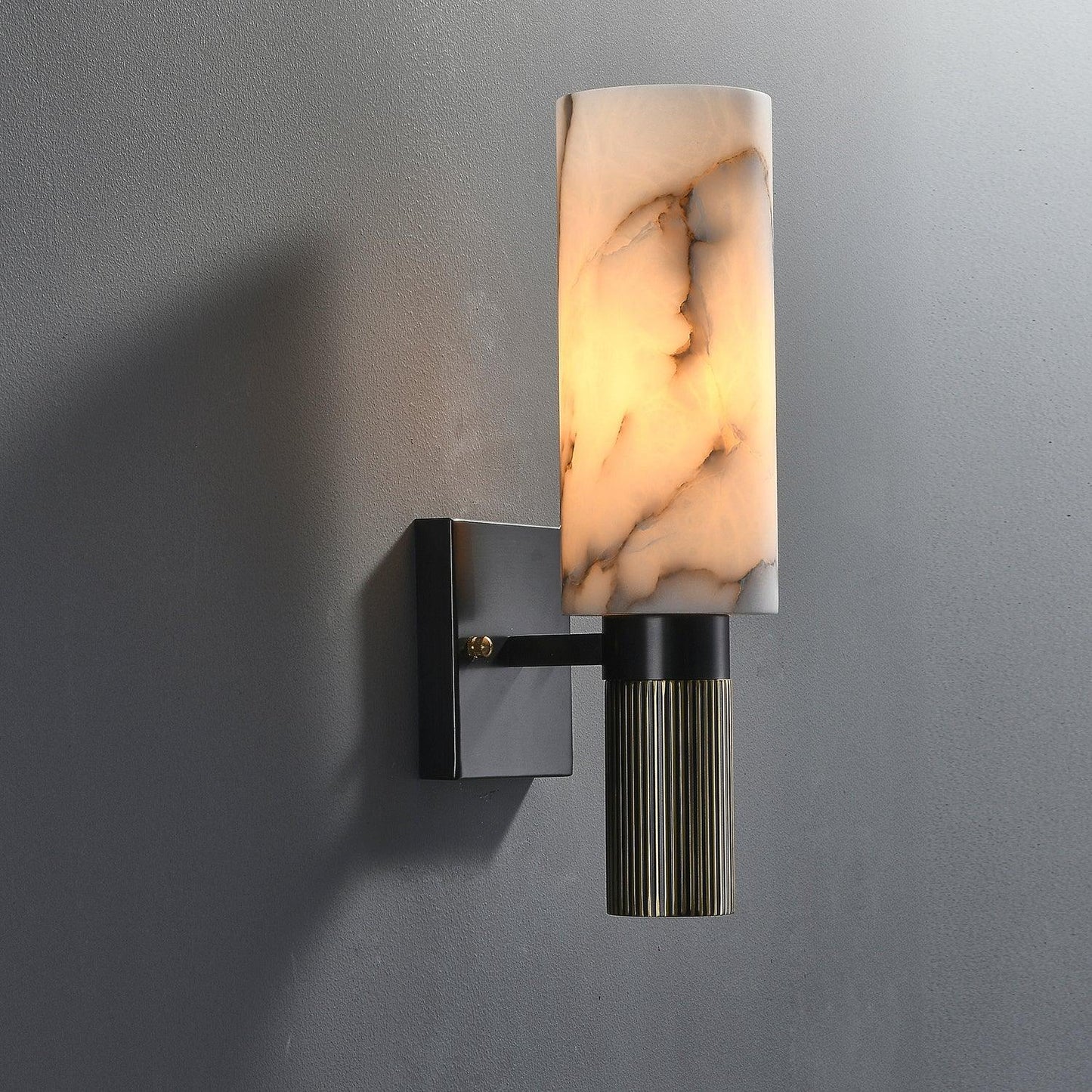 Alabaster Wall Sconce | Natural Stone | Set of 2