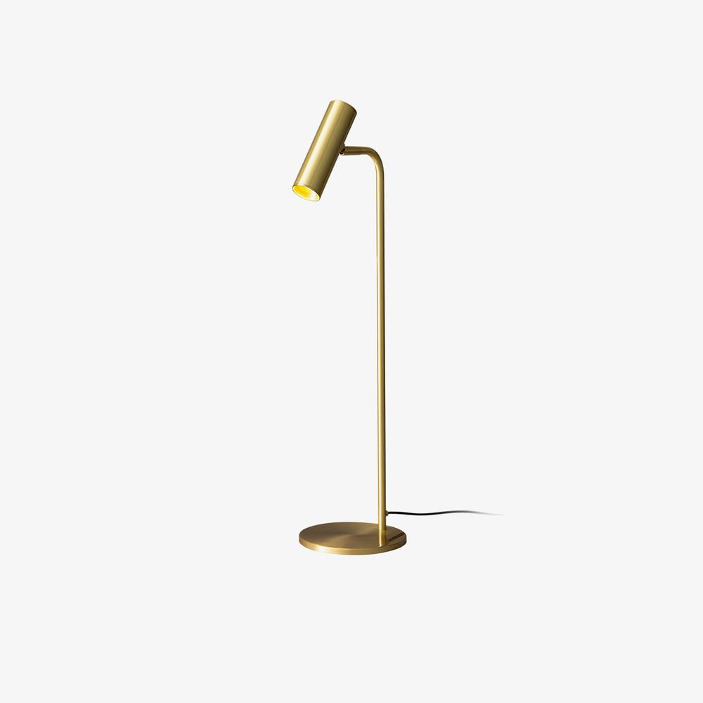 Torris Table Lamp | Satin Brass | Adjustable Height 60cm