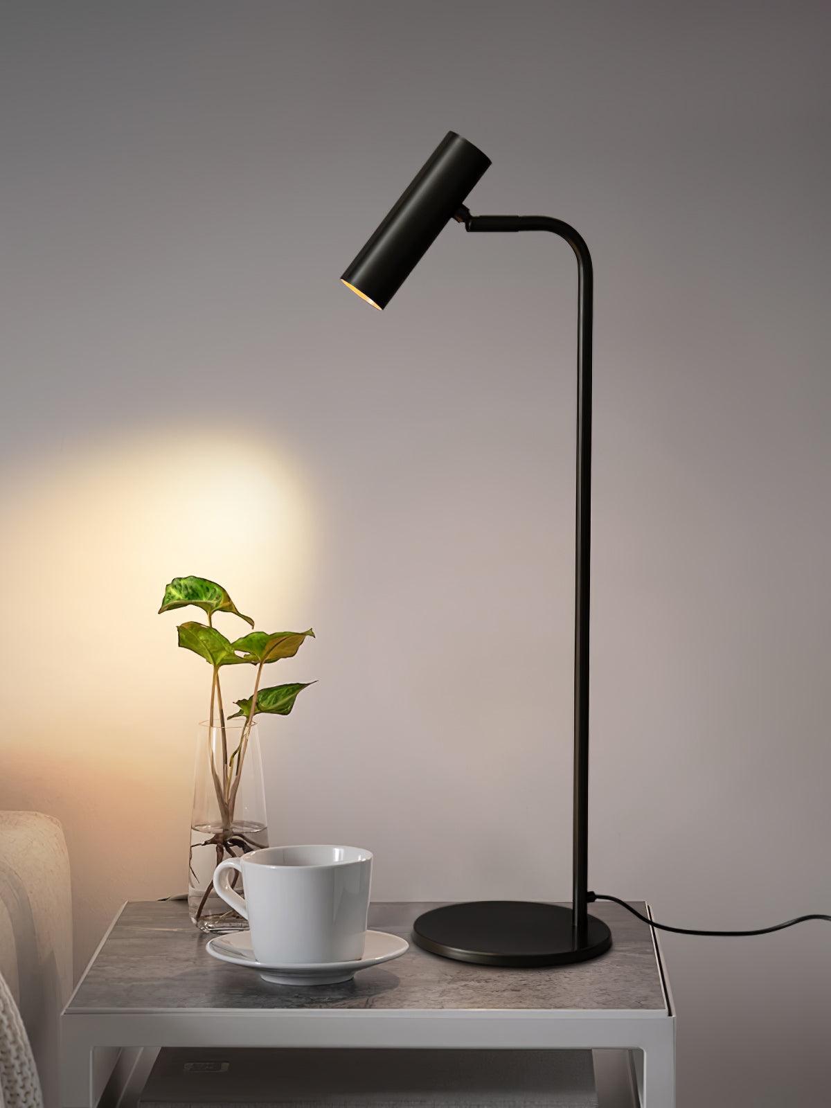 Torris Table Lamp | Satin Brass | Adjustable Height 60cm