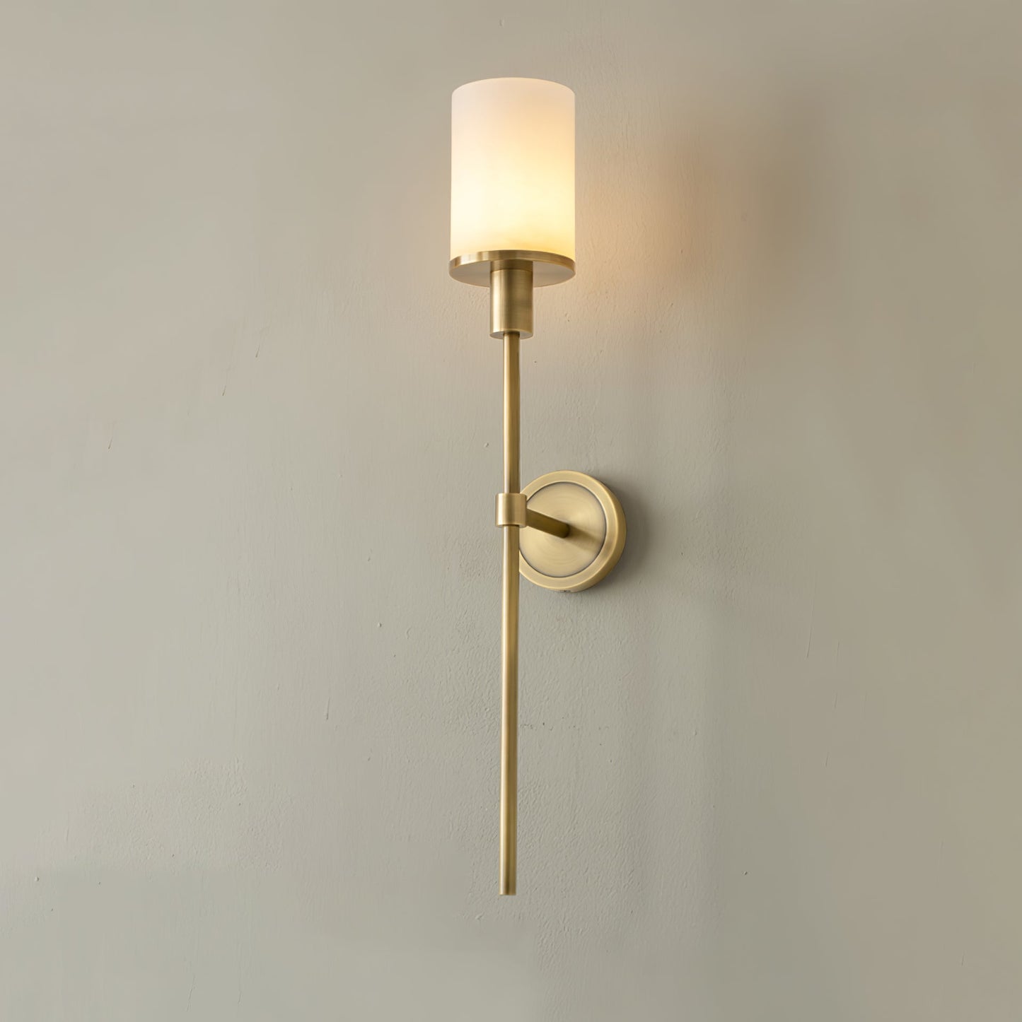 Tracie Wall Sconce | Alabaster & Metal | Set of 2
