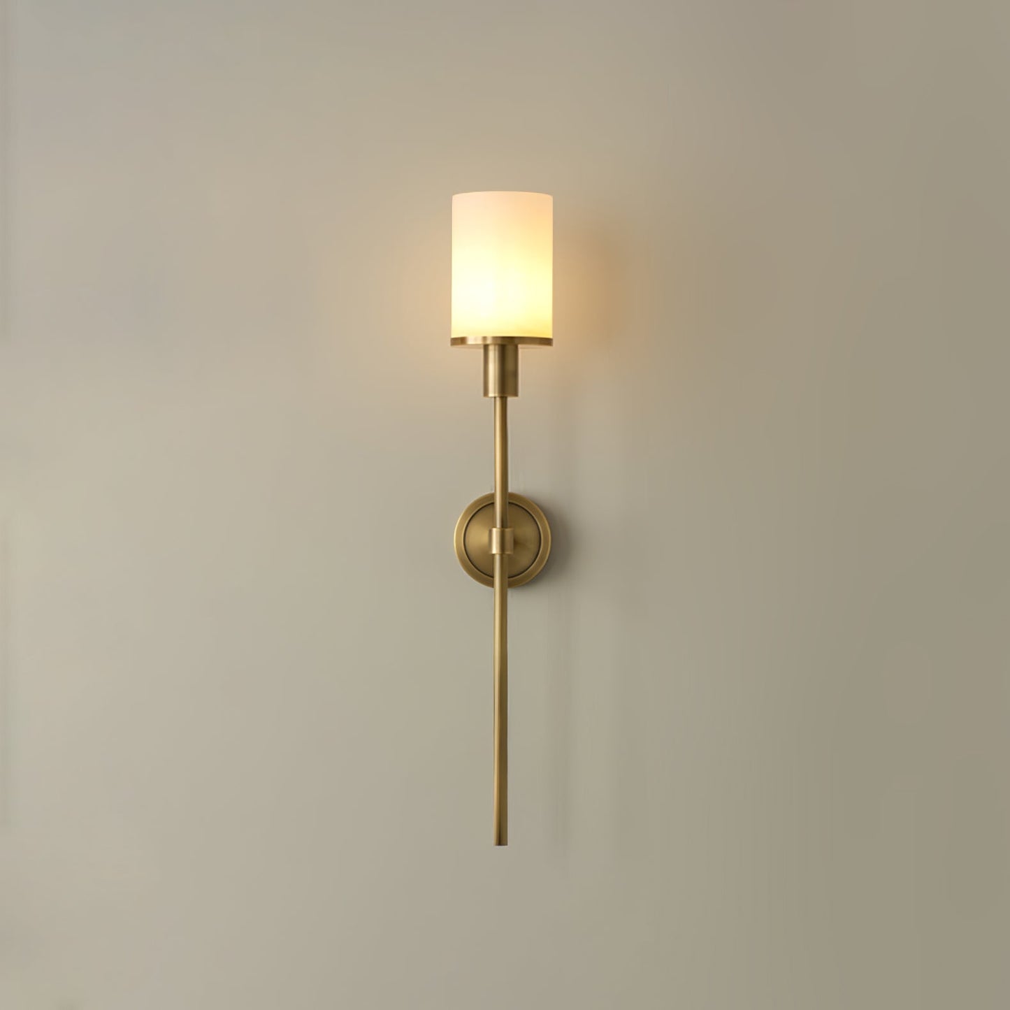Tracie Wall Sconce | Alabaster & Metal | Set of 2