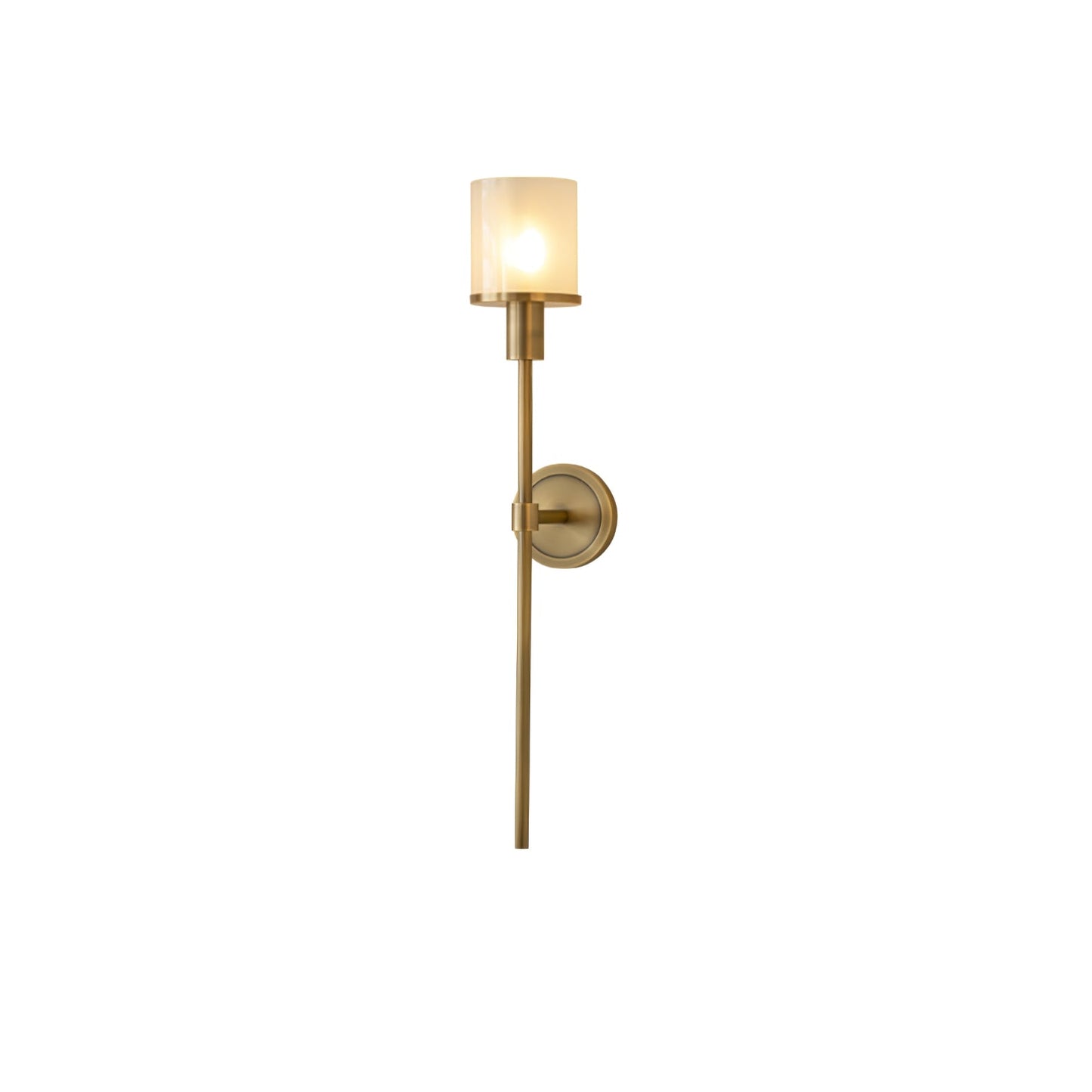 Tracie Wall Sconce | Alabaster & Metal | Set of 2