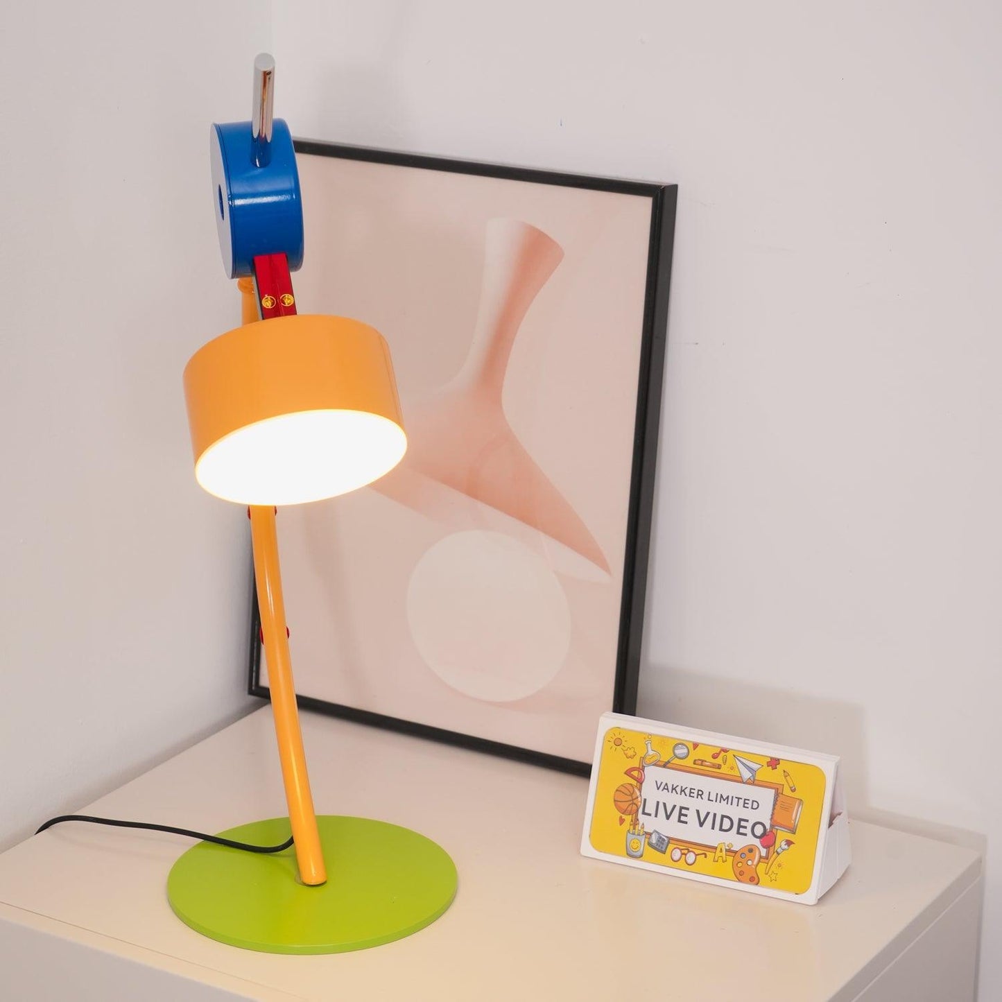 Treetops Table Lamp | Metal & Acrylic | Multi-Color