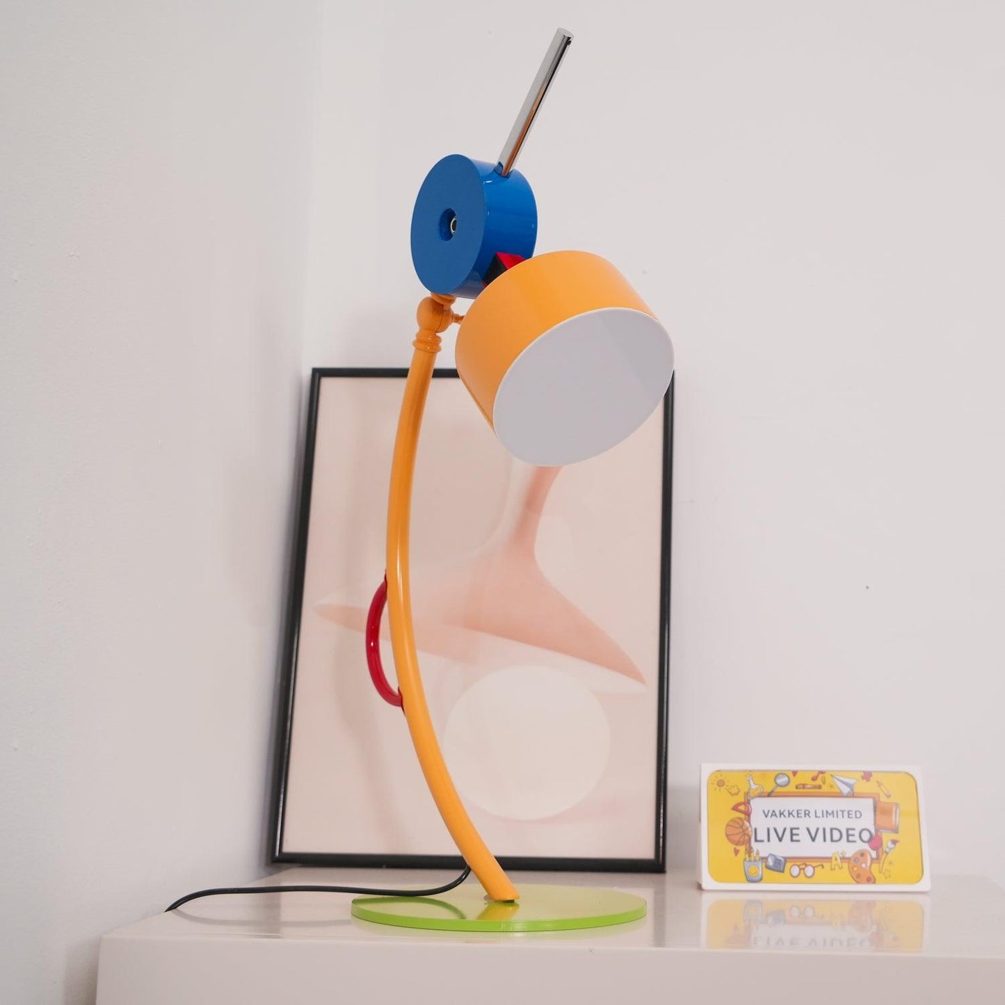 Treetops Table Lamp | Metal & Acrylic | Multi-Color