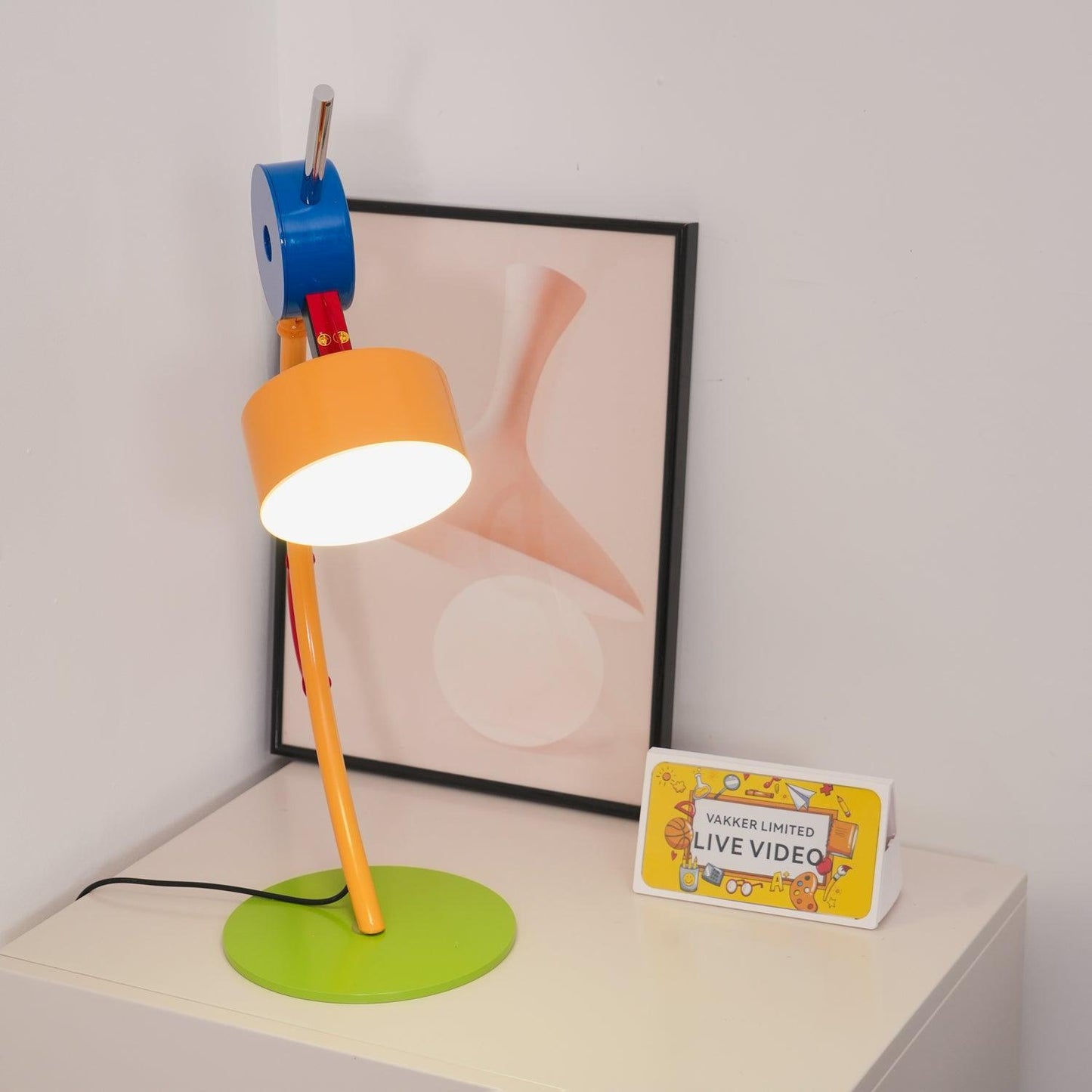 Treetops Table Lamp | Metal & Acrylic | Multi-Color