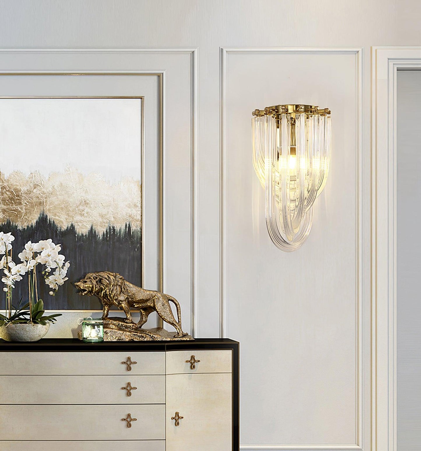 Murano Wall Lamp | Mid-Century Design | Set of 2