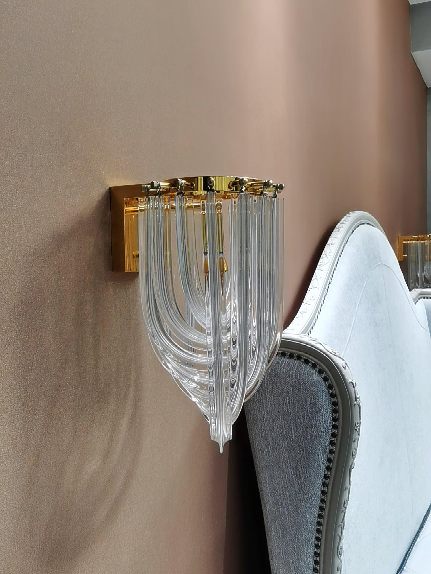 Murano Wall Lamp | Mid-Century Design | Set of 2