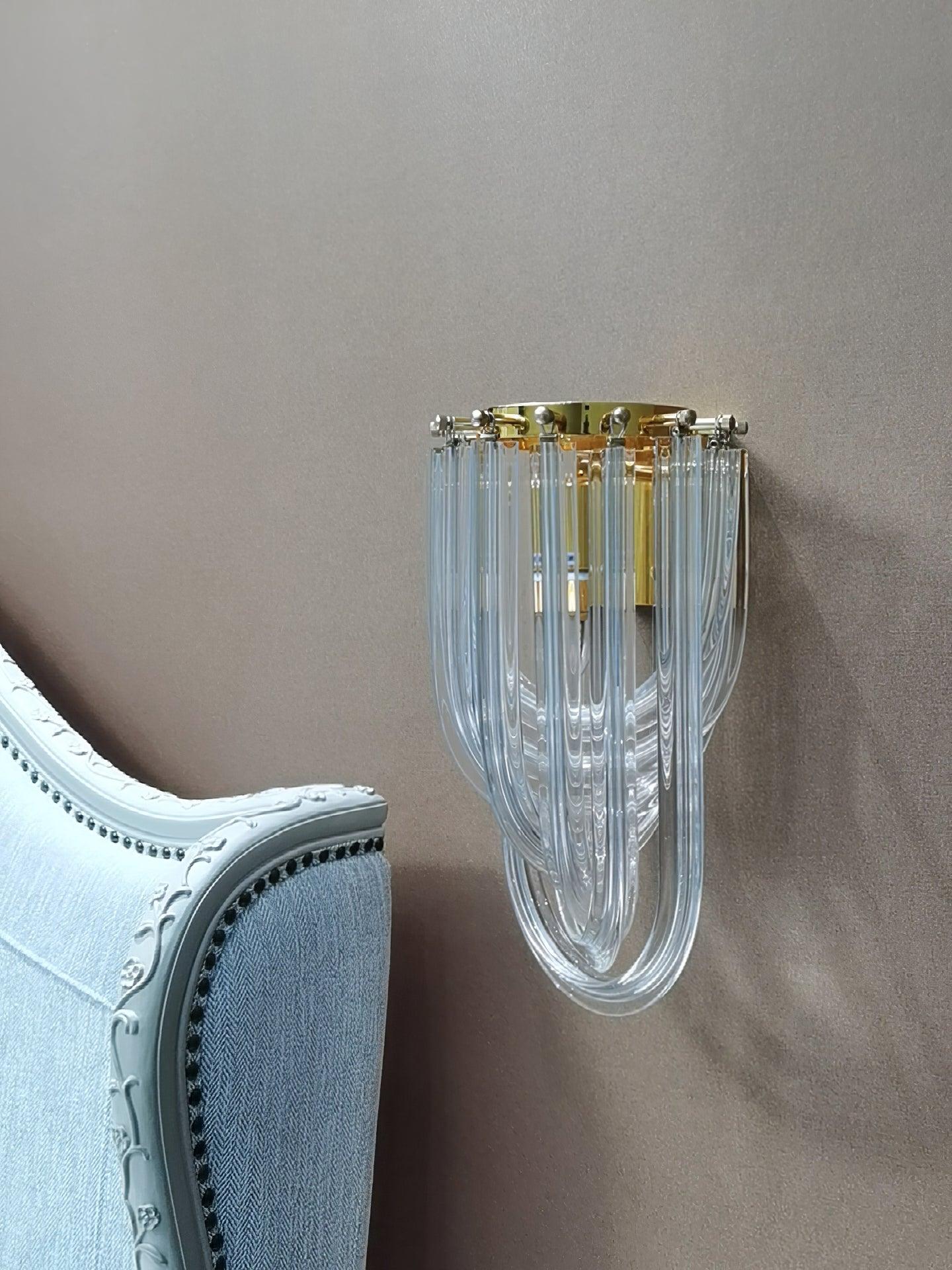Murano Wall Lamp | Mid-Century Design | Set of 2