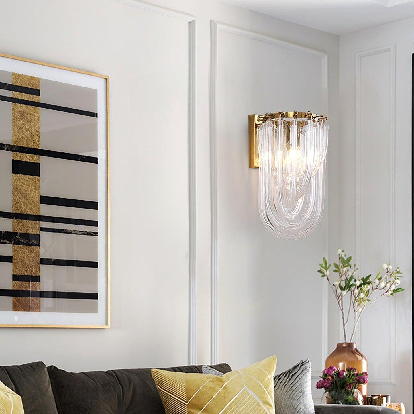 Murano Wall Lamp | Mid-Century Design | Set of 2