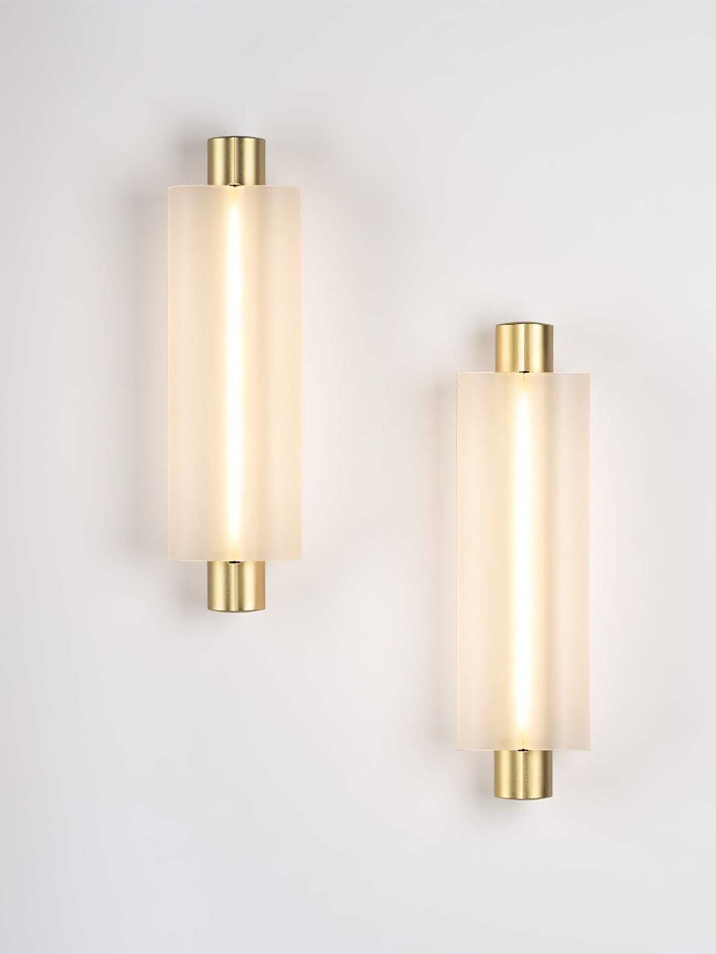Trillium Wall Sconce | Metal & Acrylic | Set of 2
