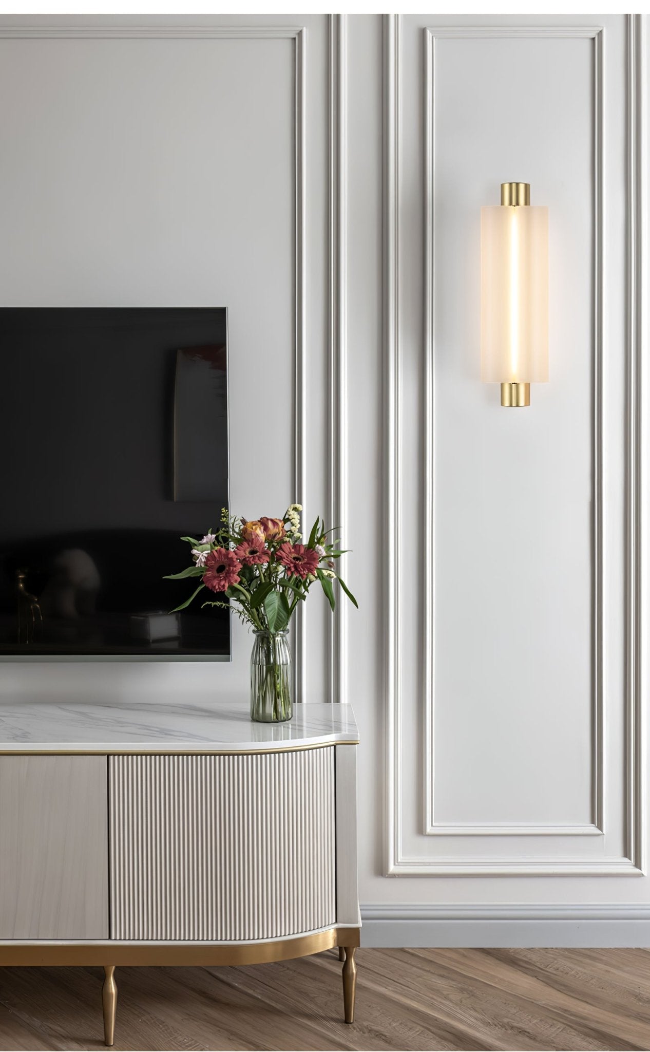 Trillium Wall Sconce | Metal & Acrylic | Set of 2