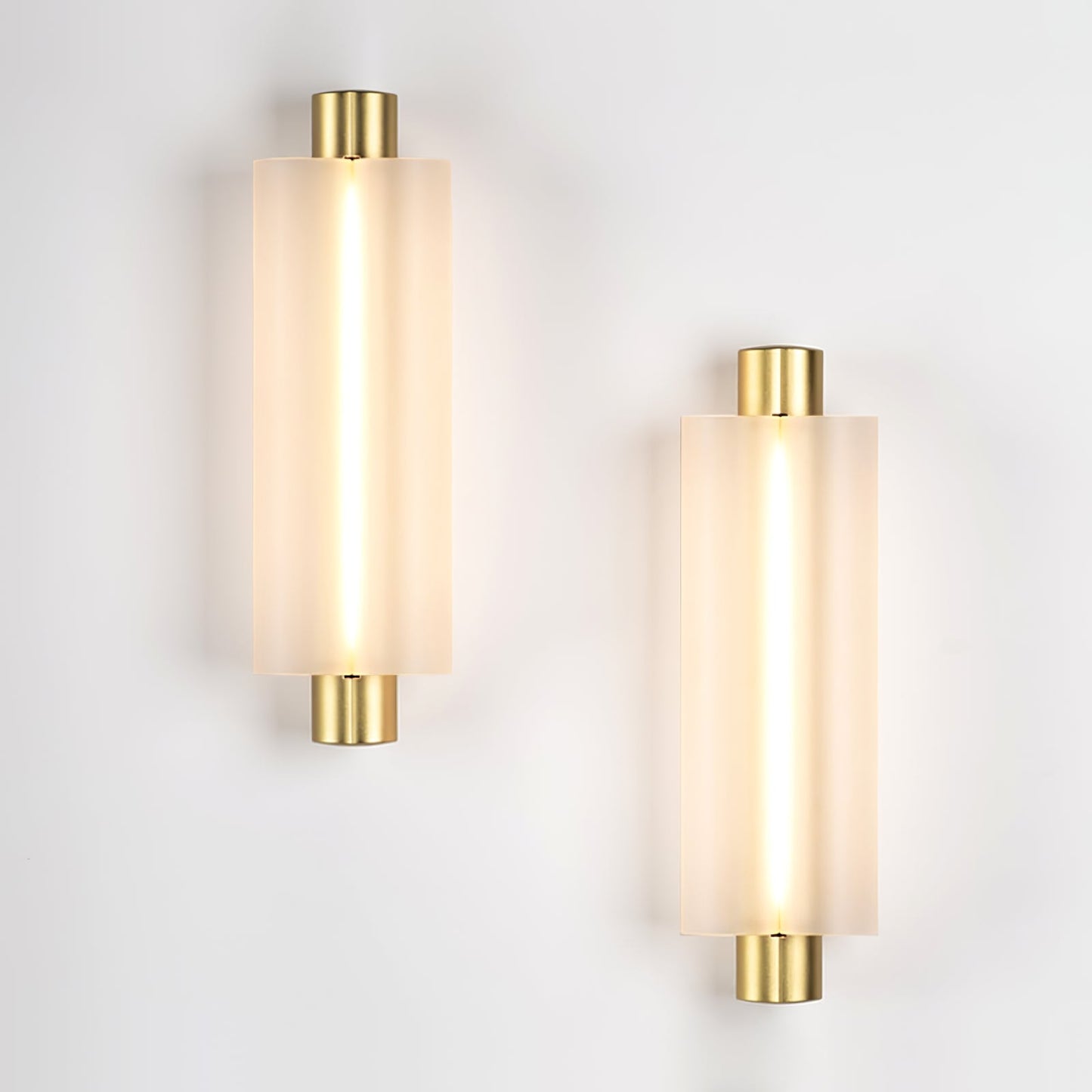 Trillium Wall Sconce | Metal & Acrylic | Set of 2