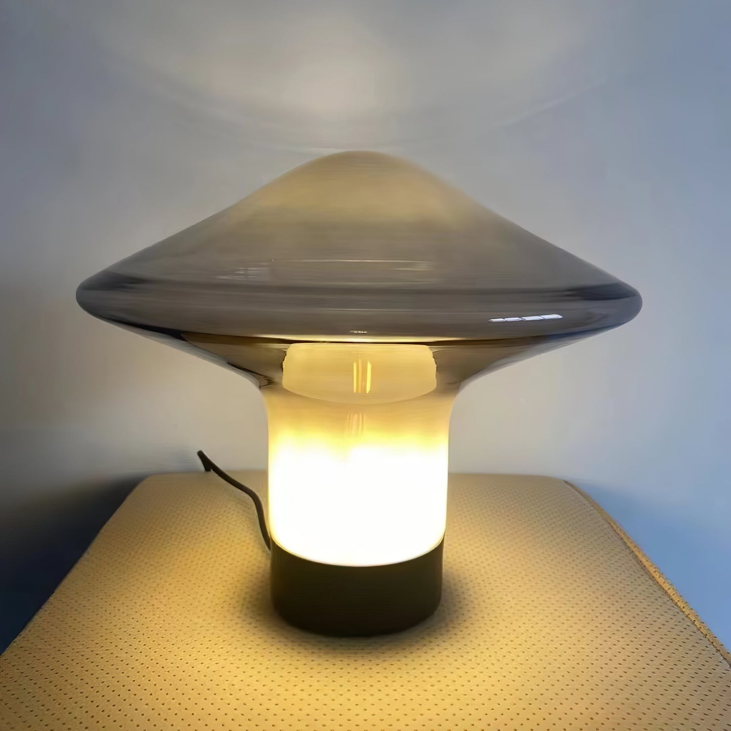 Spider Table Lamp | Metal & Glass | Black, Grey, or White Shade