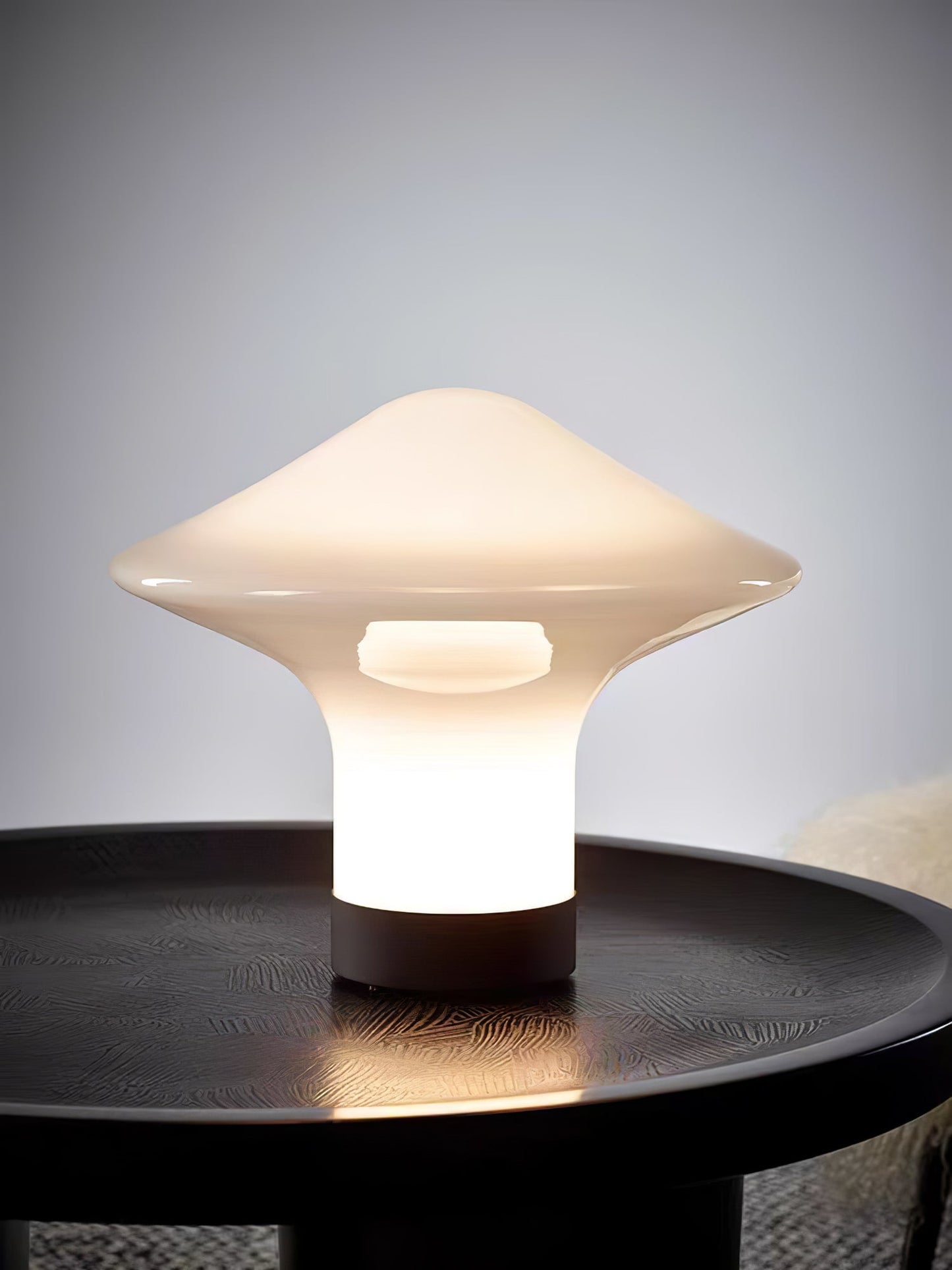 Spider Table Lamp | Metal & Glass | Black, Grey, or White Shade