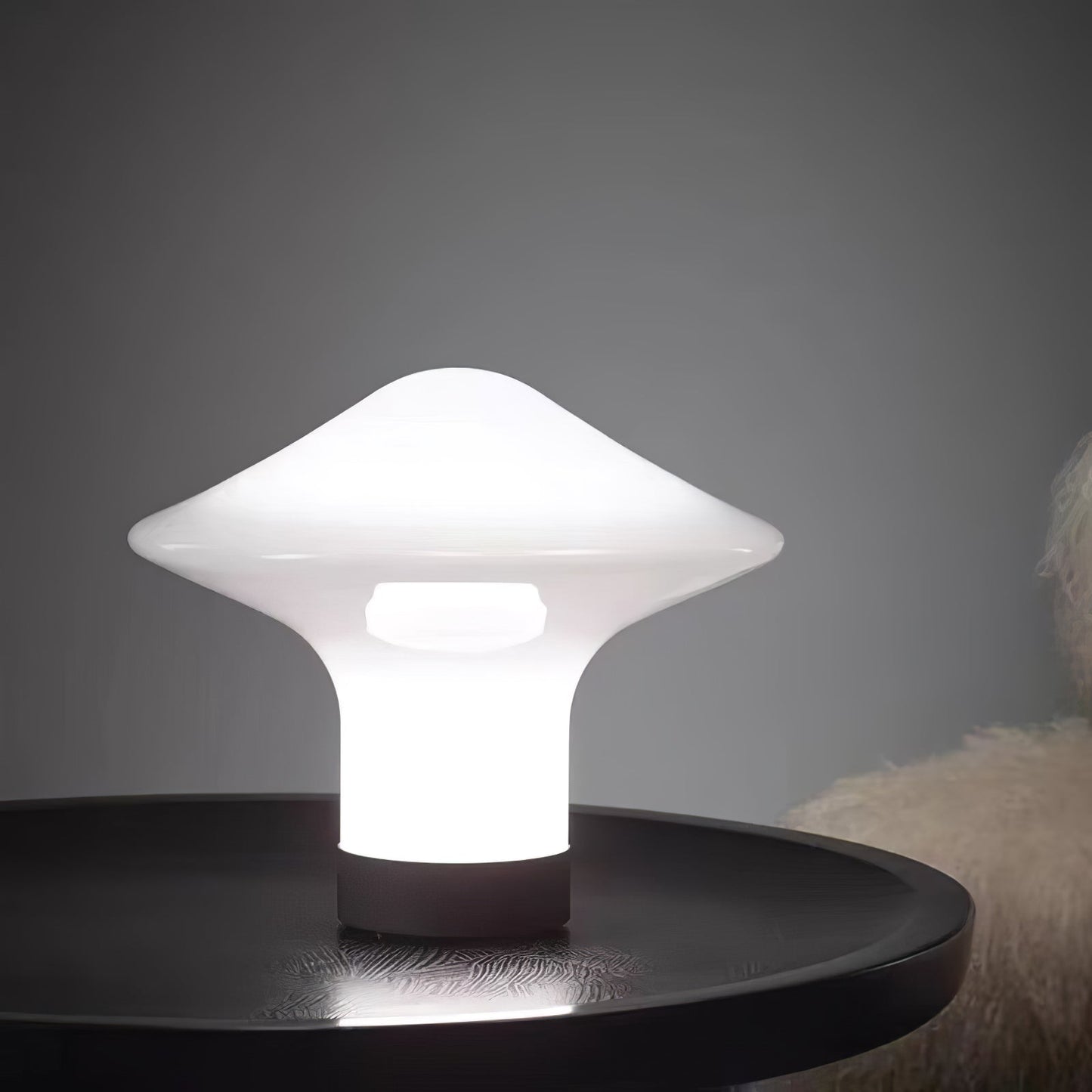 Spider Table Lamp | Metal & Glass | Black, Grey, or White Shade