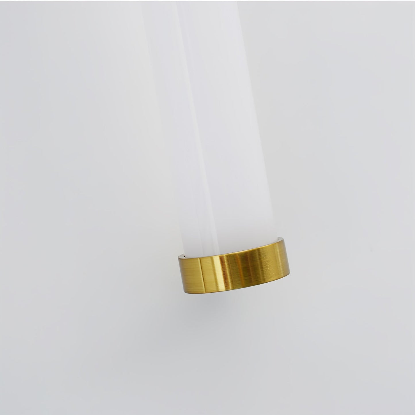 Tubo Linear LED Wall Lamp | Metal & Acrylic | Gold & White | Set of 2