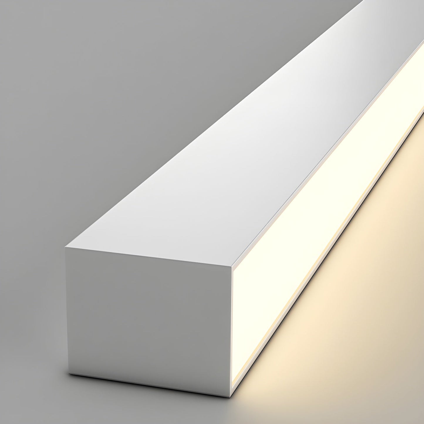 Linear Ceiling Light | Ultra Slim Metal & Acrylic | Multiple Sizes Available