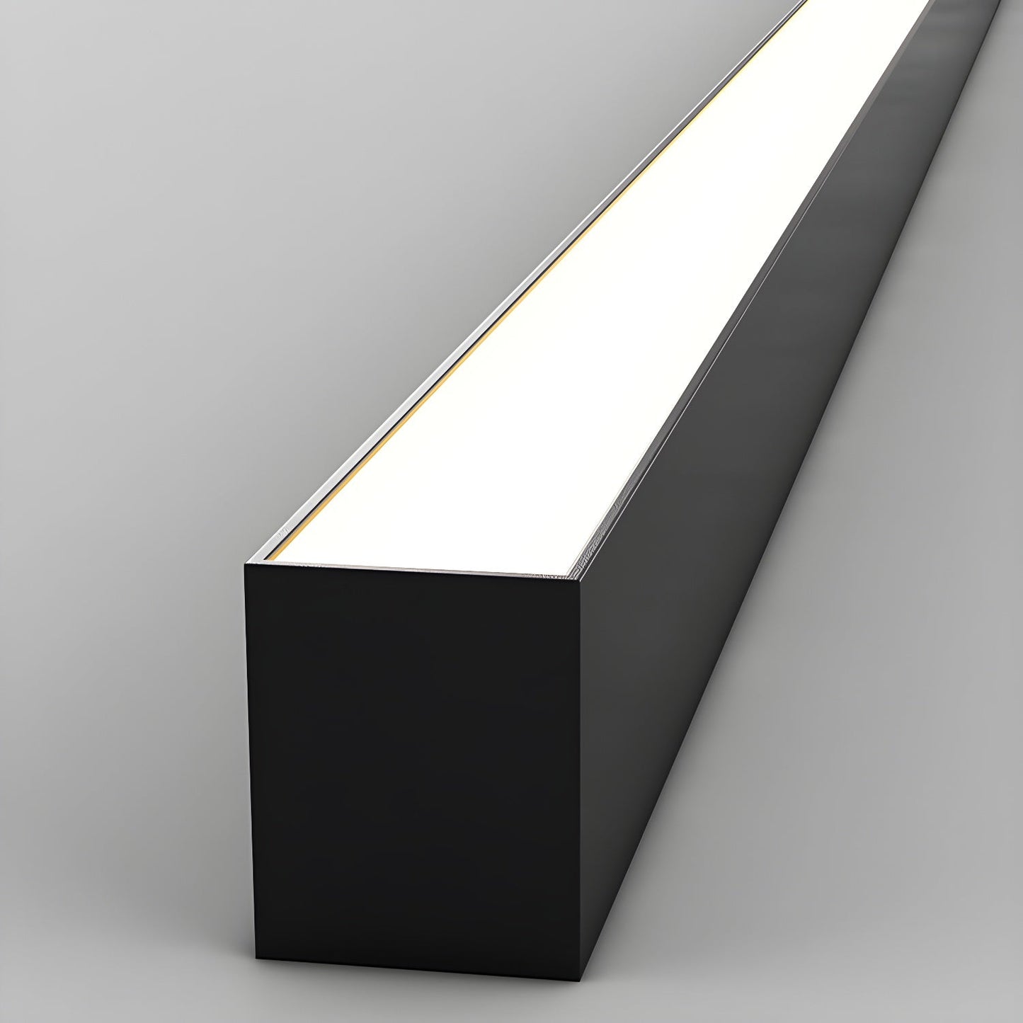 Linear Ceiling Light | Ultra Slim Metal & Acrylic | Multiple Sizes Available