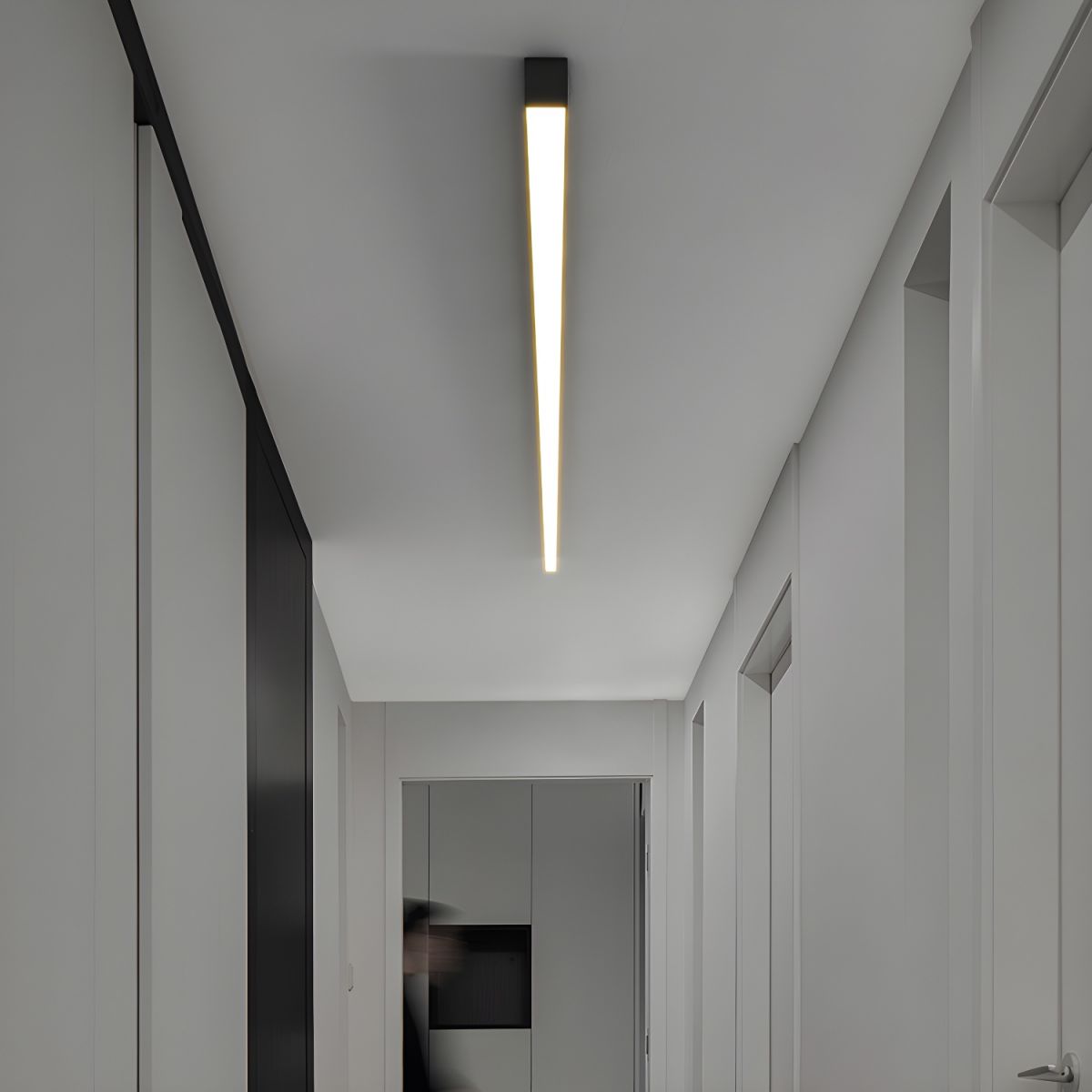 Linear Ceiling Light | Ultra Slim Metal & Acrylic | Multiple Sizes Available