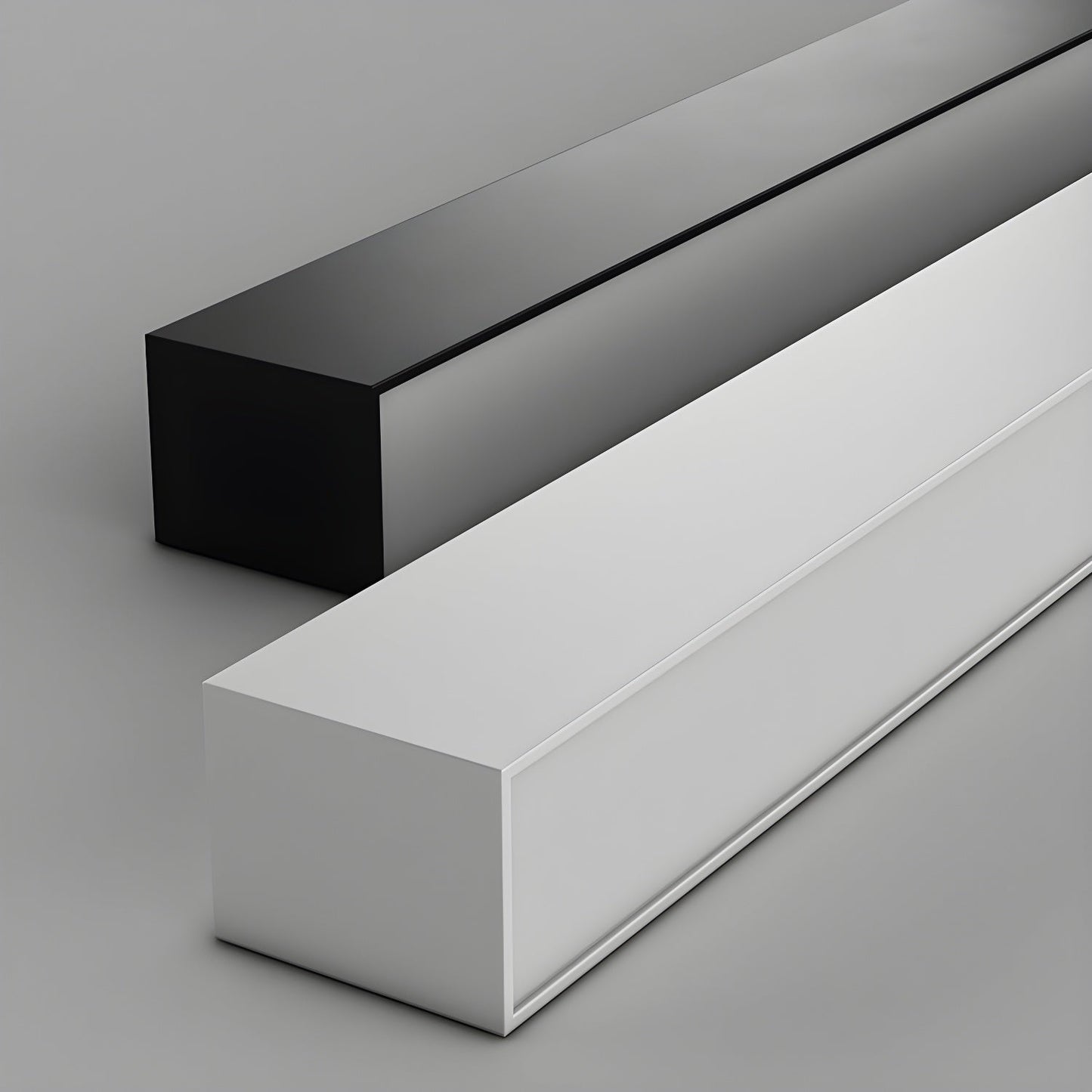 Linear Ceiling Light | Ultra Slim Metal & Acrylic | Multiple Sizes Available