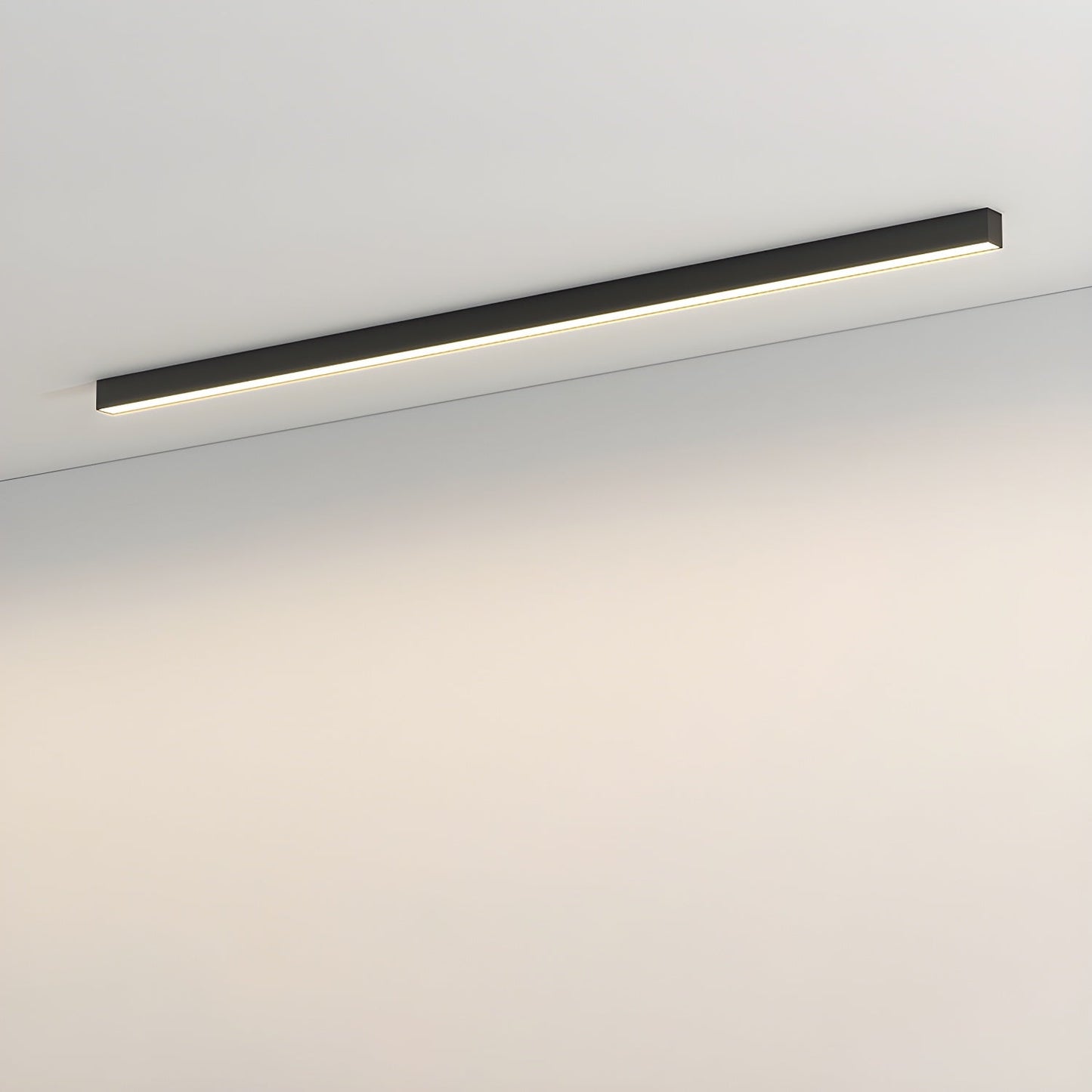 Linear Ceiling Light | Ultra Slim Metal & Acrylic | Multiple Sizes Available