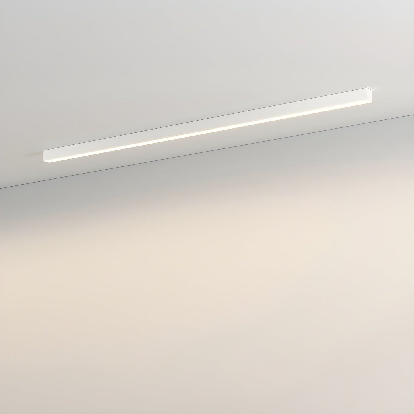Linear Ceiling Light | Ultra Slim Metal & Acrylic | Multiple Sizes Available