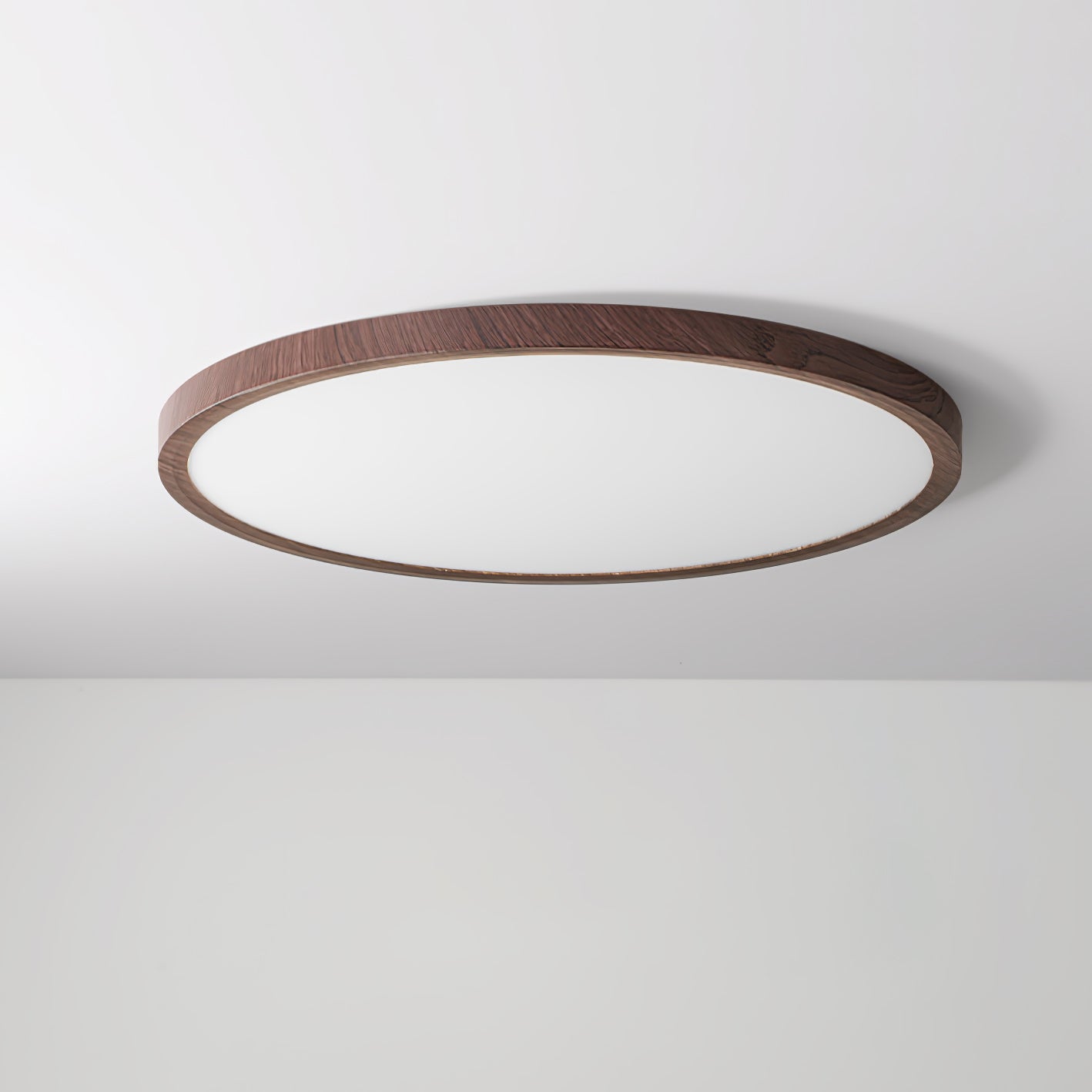 Round Ceiling Light | Ultrathin Acrylic & Metal | Multiple Sizes Available