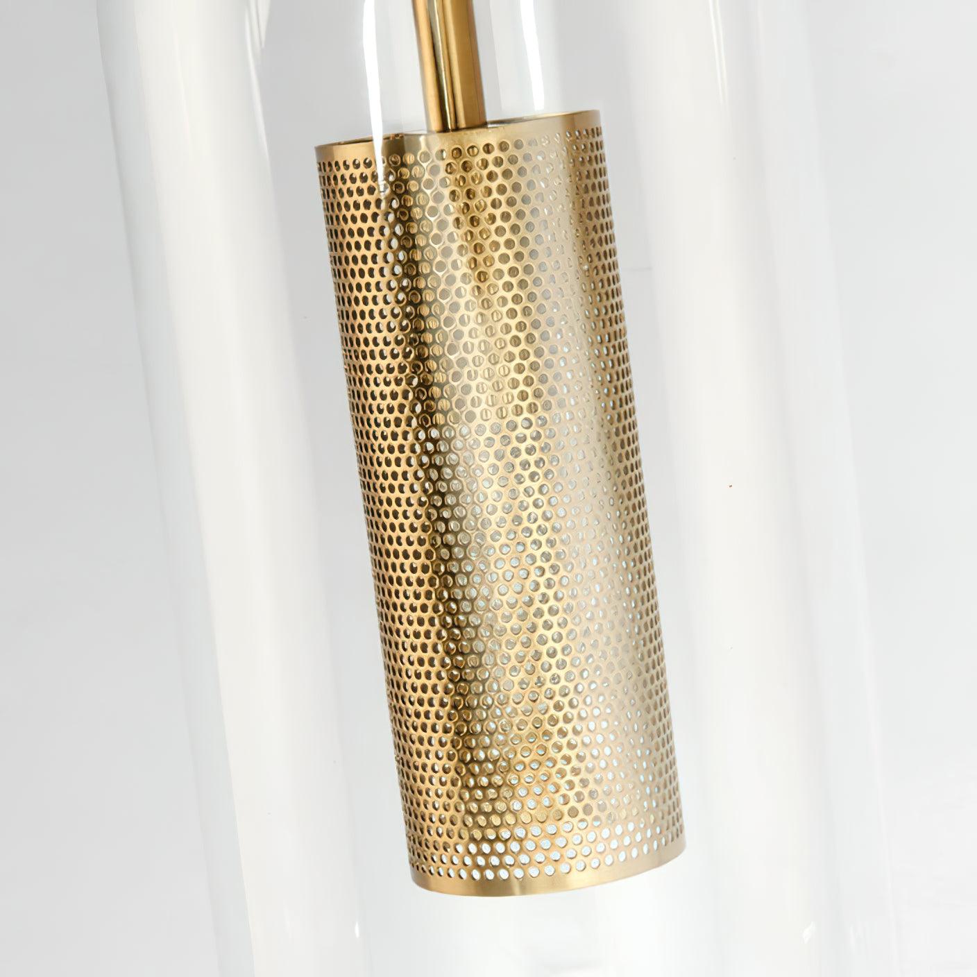 Vadim Wall Lamp Set | Glass & Metal | Black or Gold