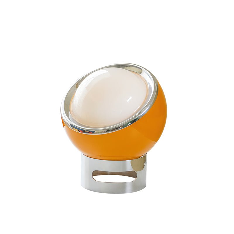 Valeria Table Lamp | Stainless Steel & Glass | Chrome with Colorful Shades