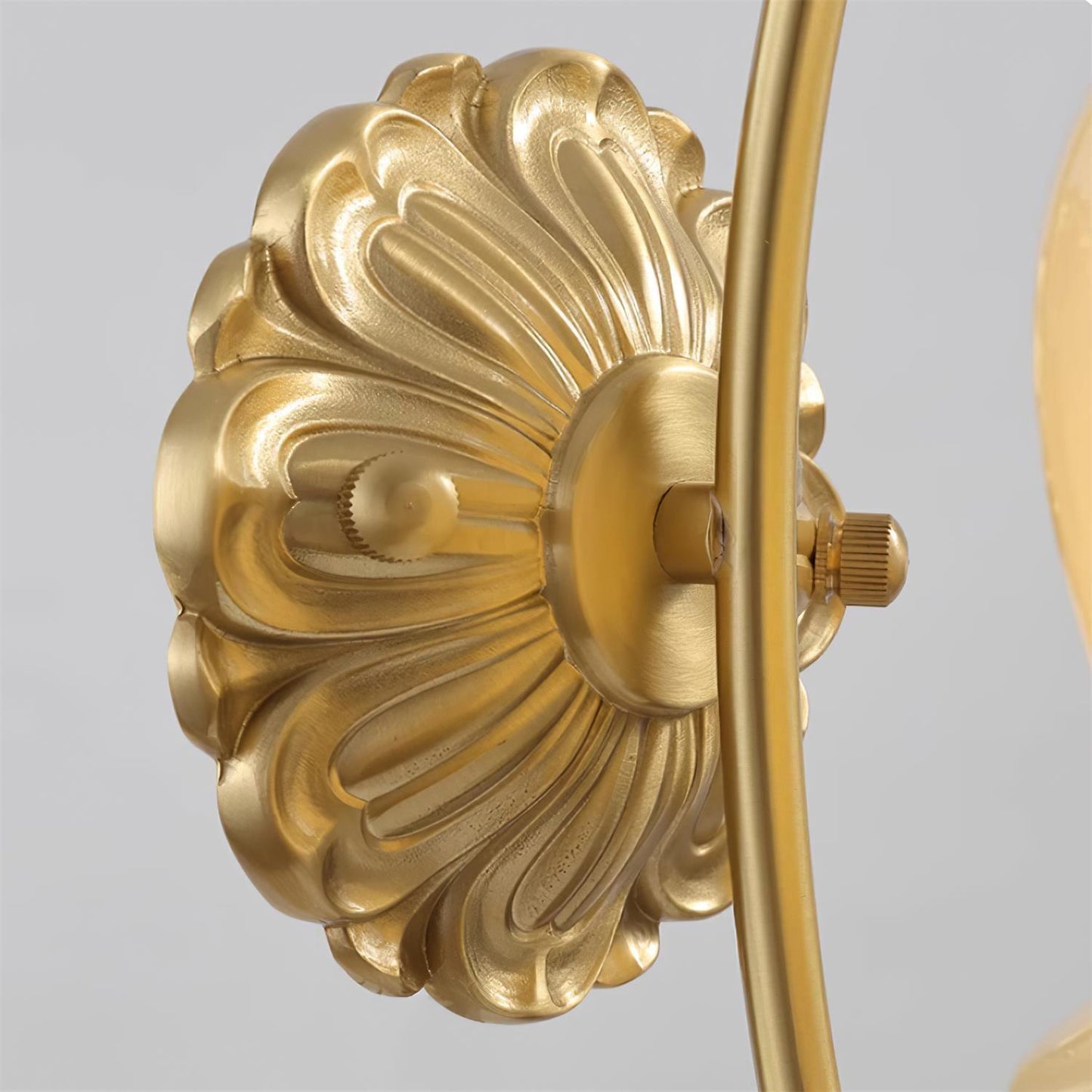 Valley Flower Wall Lamp | Solid Brass & Resin | Set of 2