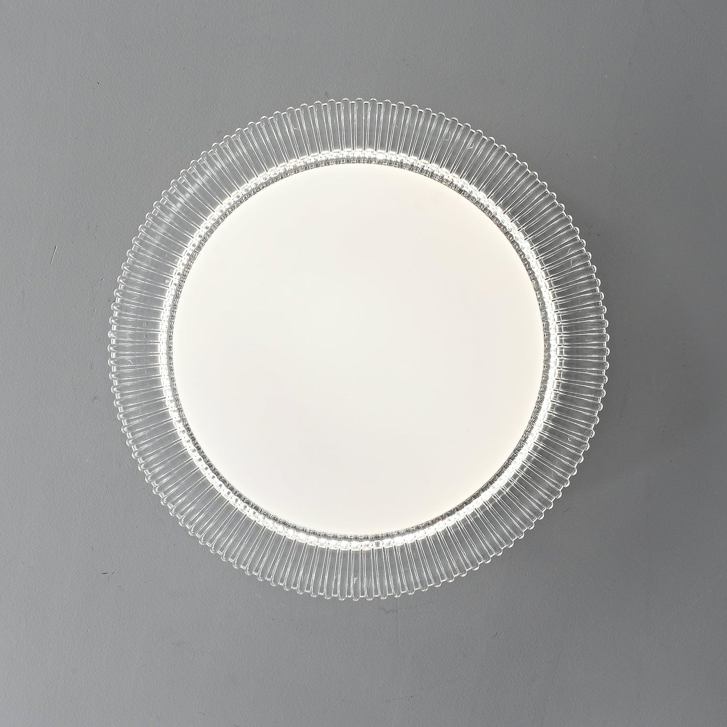 Vanguard Ceiling Light | Metal & Acrylic | Black Finish, 40cm/50cm Diameter