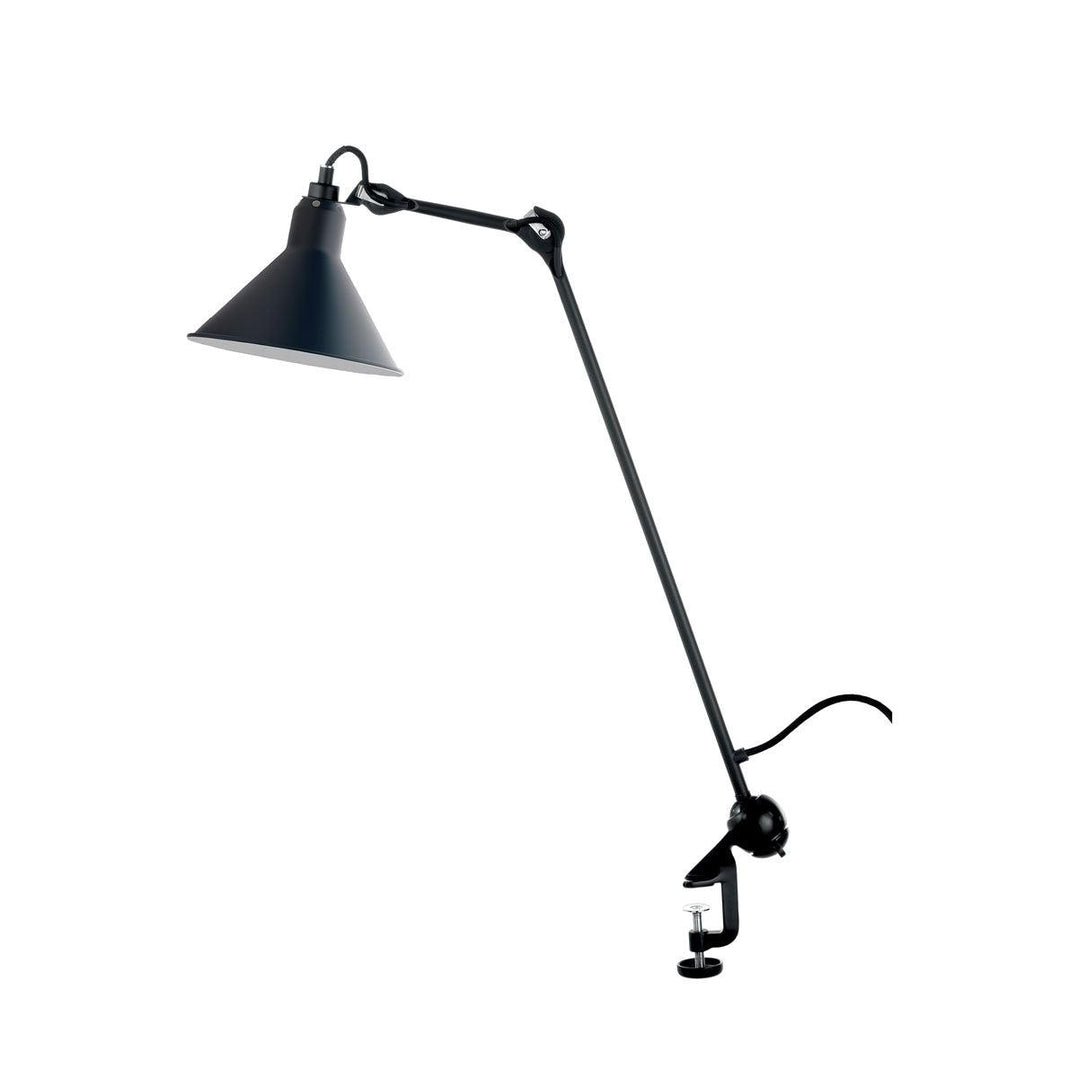 Versa Glide Table Lamp | Matte Black Metal | Adjustable Shade