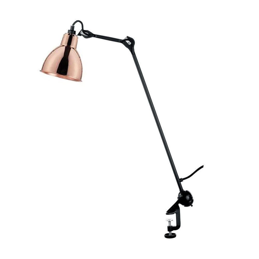 Versa Glide Table Lamp | Matte Black Metal | Adjustable Shade